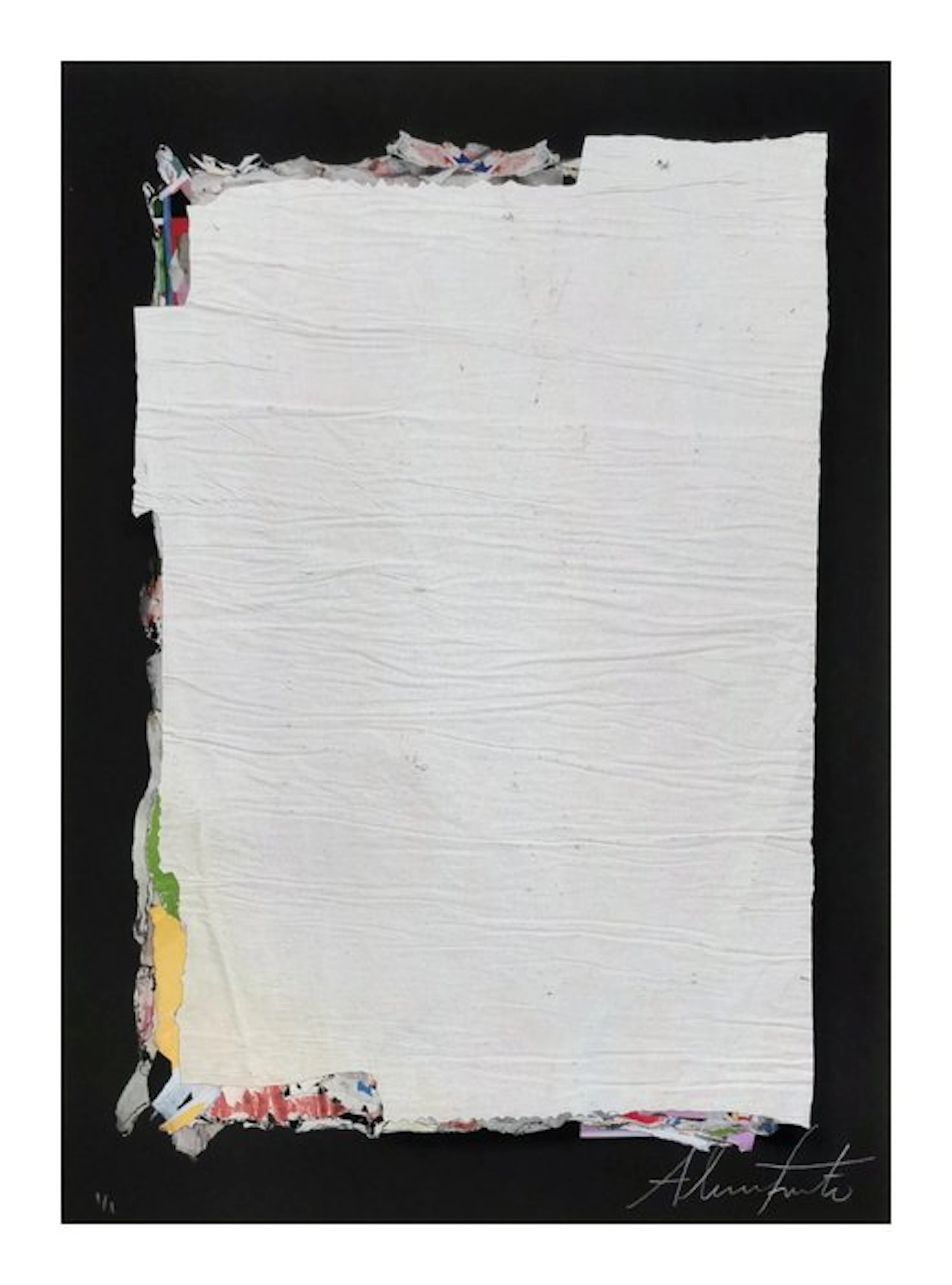 Vhils (1987) - Layers (Unique Piece)