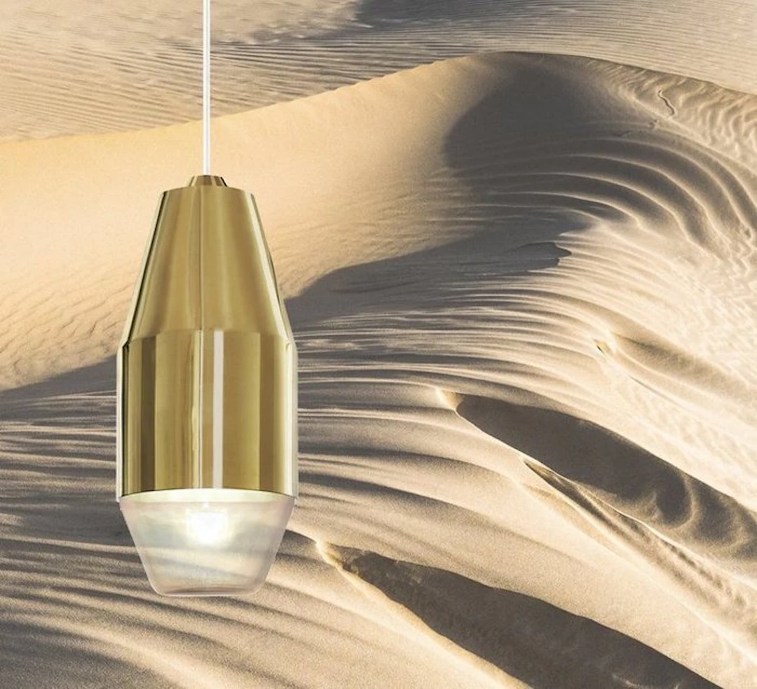 KDLN - David Pompa - Hanging lamp - Yuma - Metal, Glass
