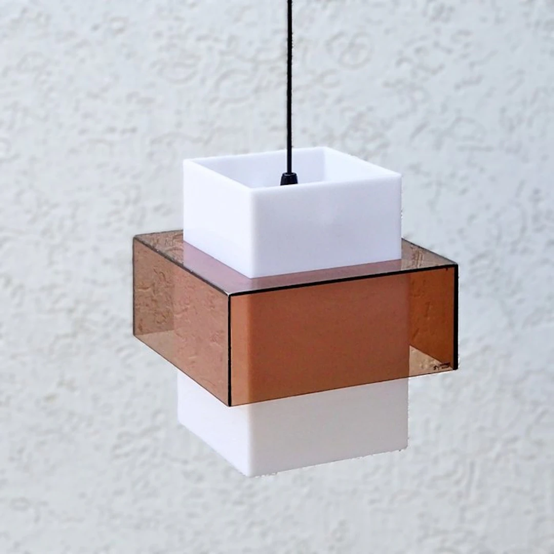 Harvey Guzzini - Luigi Massoni - Hanging lamp - Rare...