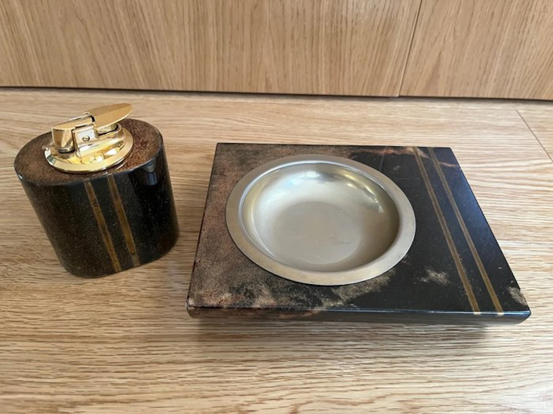 Aldo Tura - Aldo Tura - Ashtray (2) - Wood