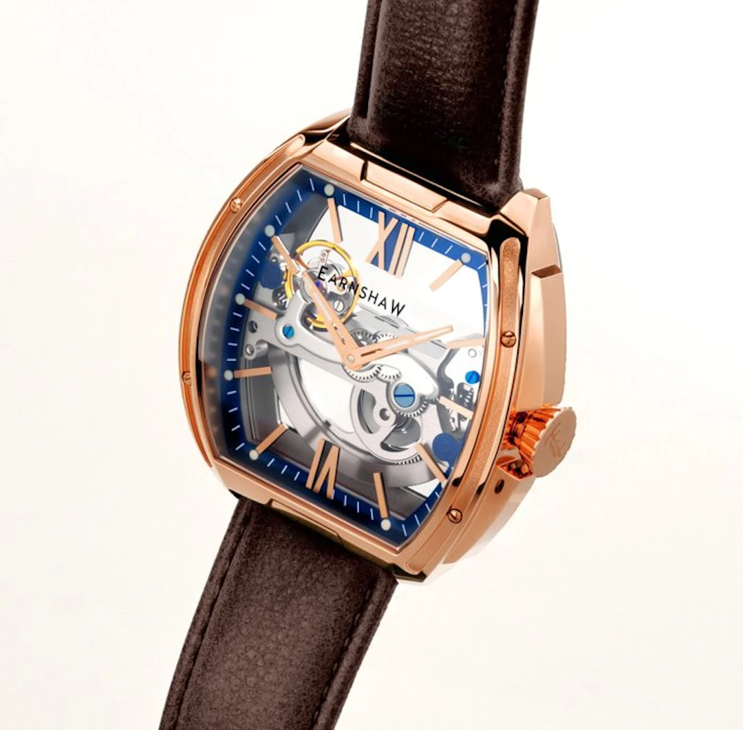 Thomas Earnshaw - BRIDGE - Automatic - Gold - Tonneau...