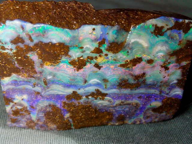277.5 cts - Top Colors - Huge Australian Boulder Opal - Rough- 55.5 g