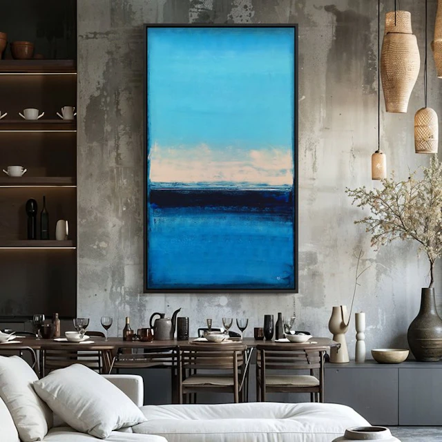 Noelia Correa Art - ZORIEN . Ceniza Azul XXL