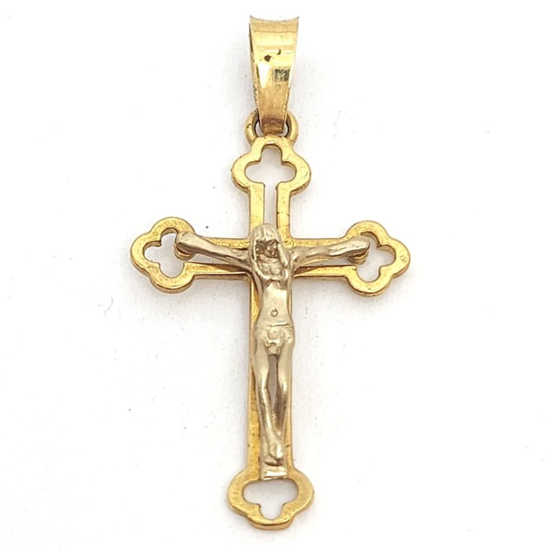 Pendant - 18 kt. Yellow gold, White gold