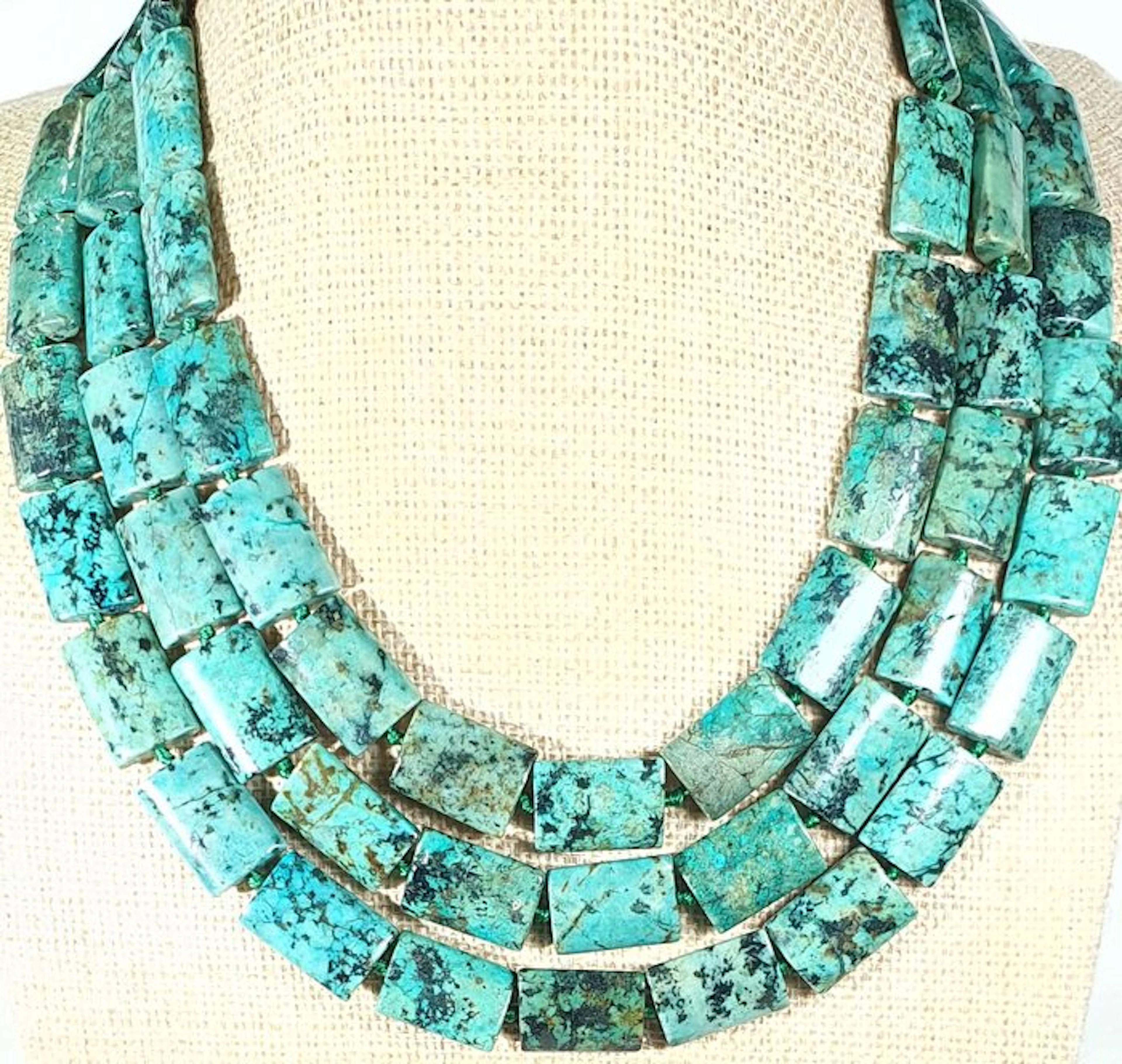 Natural African Turquoise - NEW - Vibrational shield and...