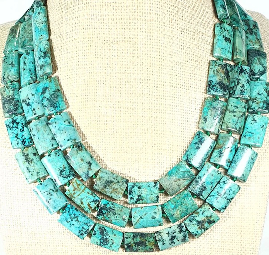 Natural African Turquoise - NEW - Vibrational shield and...