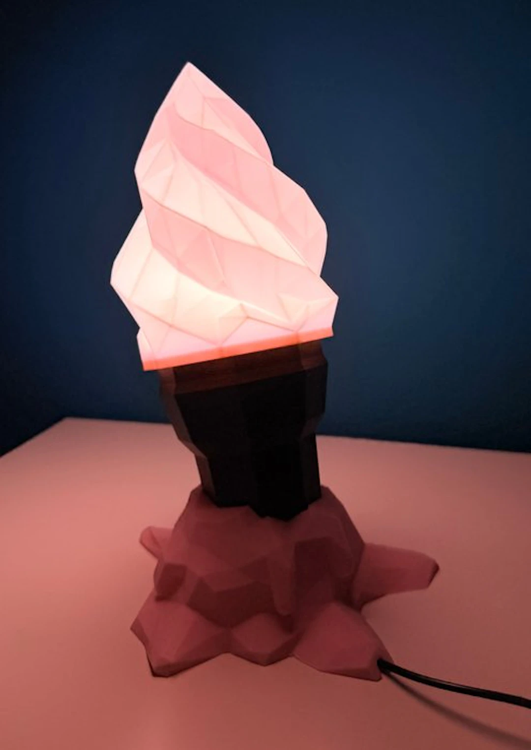 Table lamp - Plastic - Melting Ice Cream