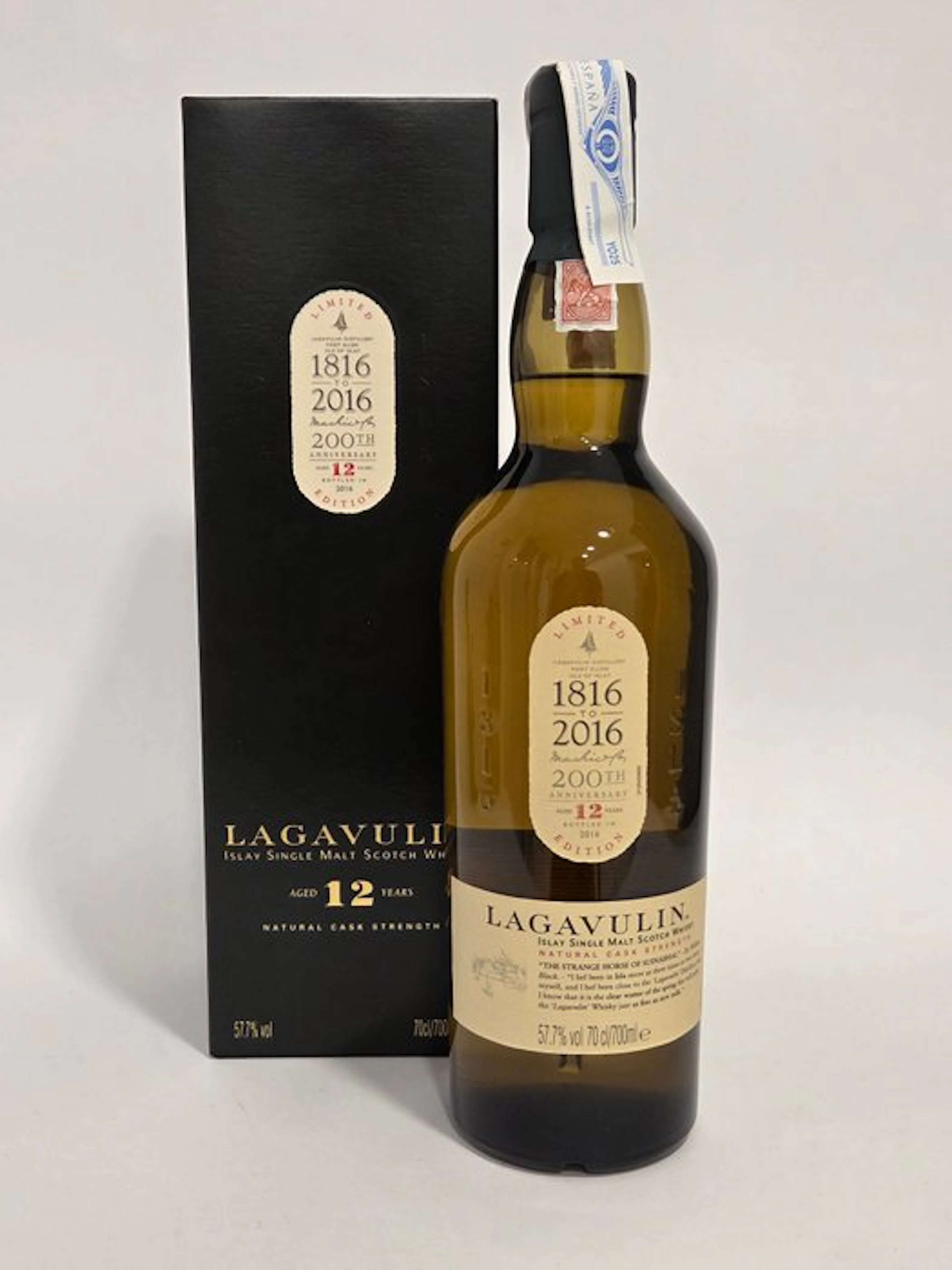 Lagavulin 12 years old 200th Anniversary - b. 2016 - 70cl