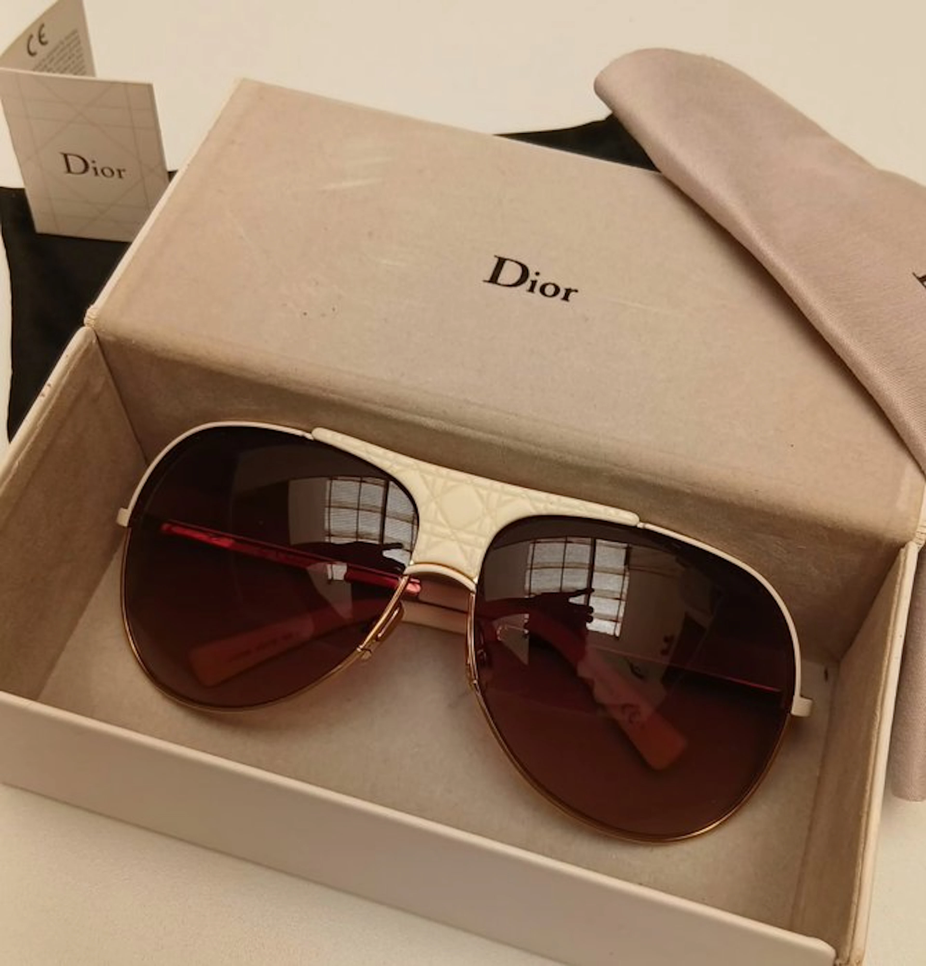 Christian Dior - My Lady Dior 8 aviador oversize - Sunglasses