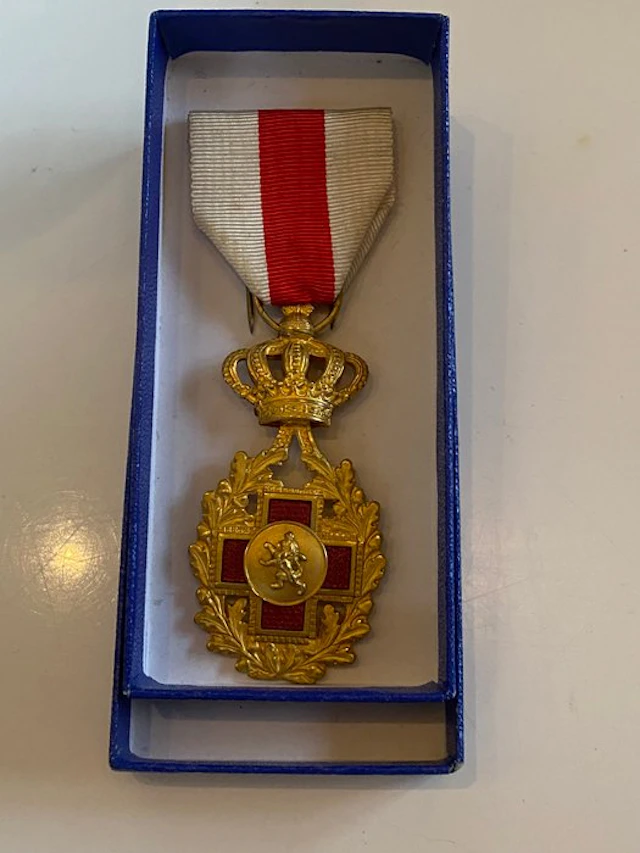 Belgium - Military medal - First Class Decoration of the Belgian Red Cross