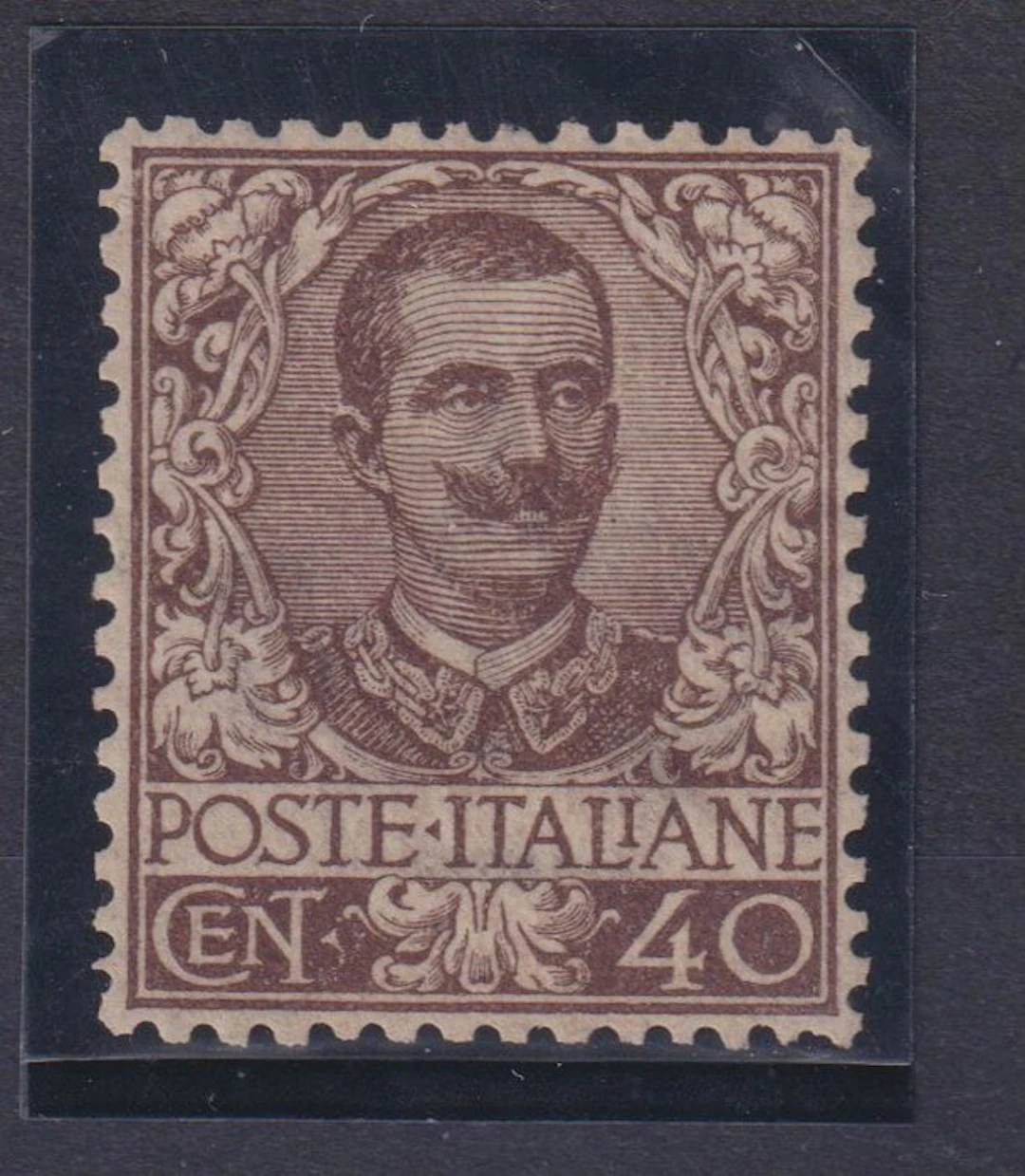 Italy Kingdom 1901 - Sassone 74 - €3,300 - VEIII Floreale...