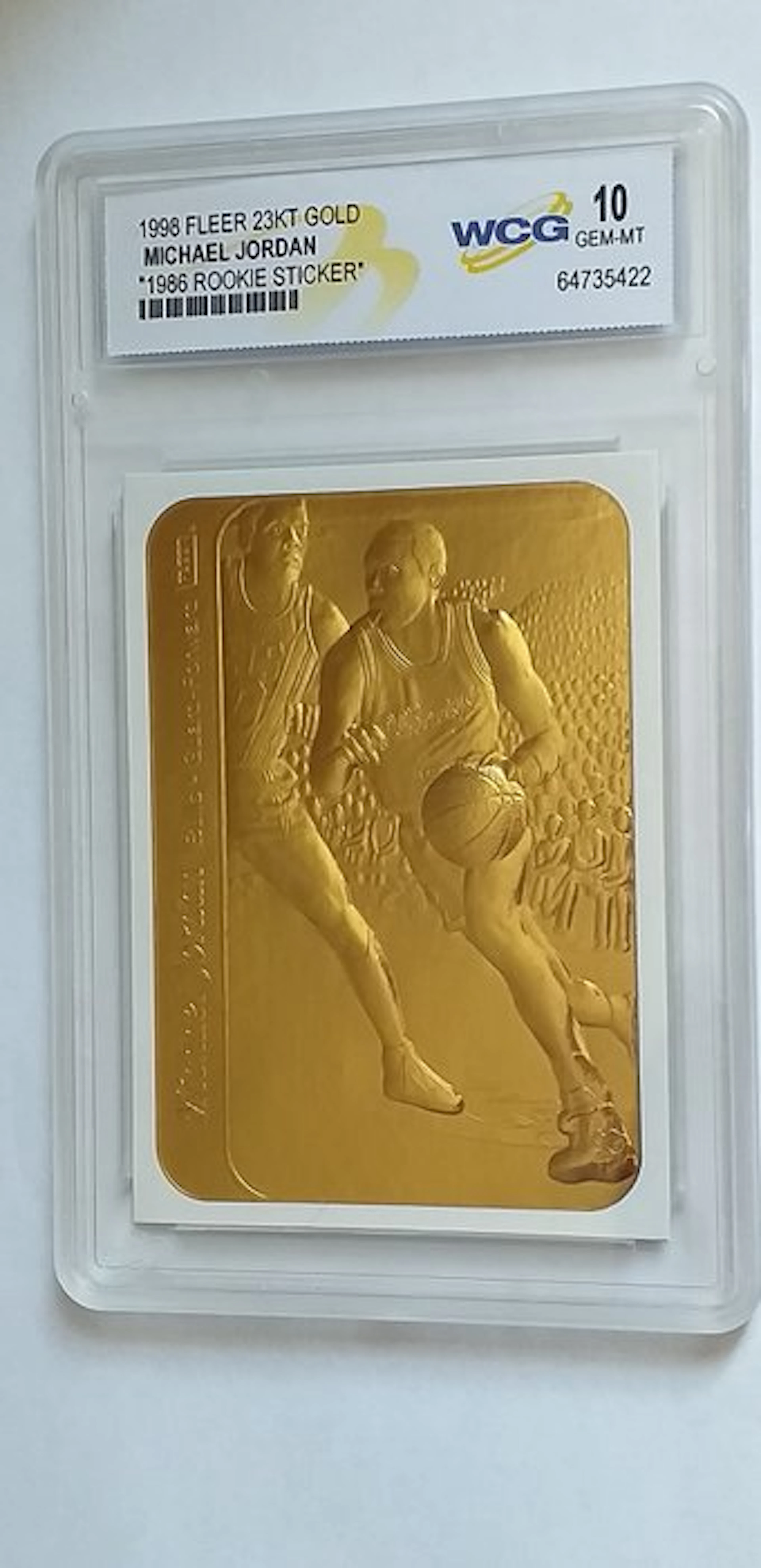 1986 Fleer Mint 23KT Gold