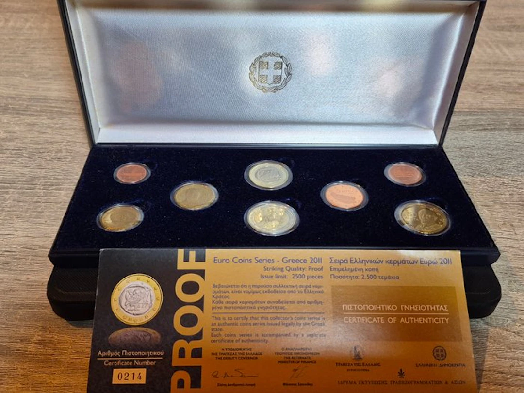 Greece. Proof Set 2011 (No reserve price)