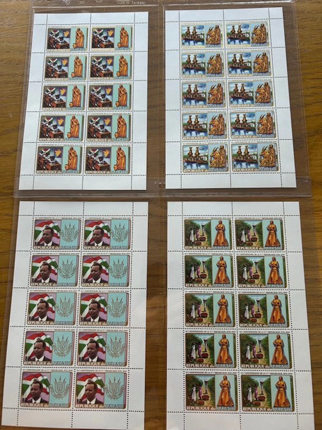 Burundi 1986 - 10th anniversary of the 2nd Republic of...
