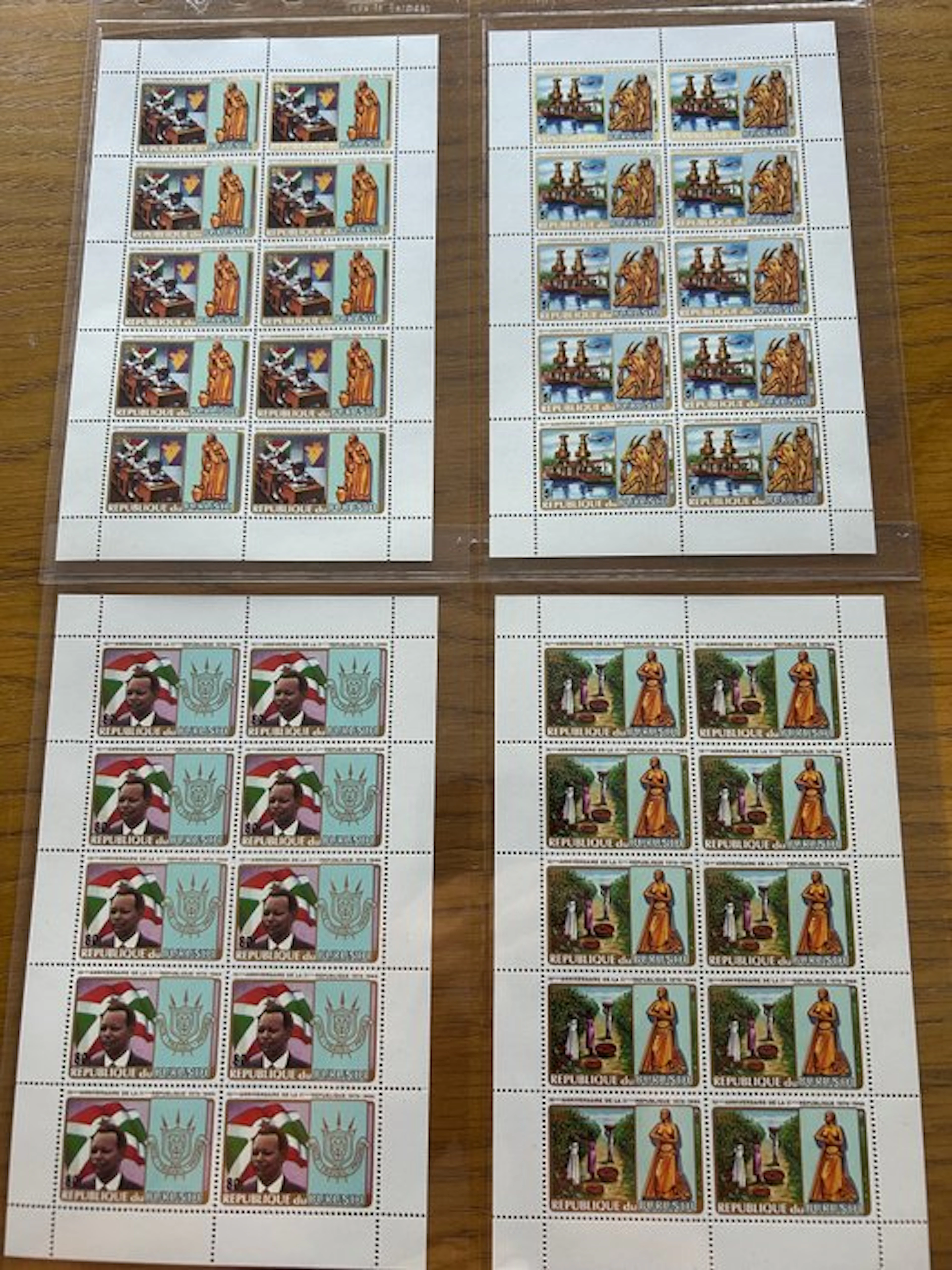 Burundi 1986 - 10th anniversary of the 2nd Republic of...
