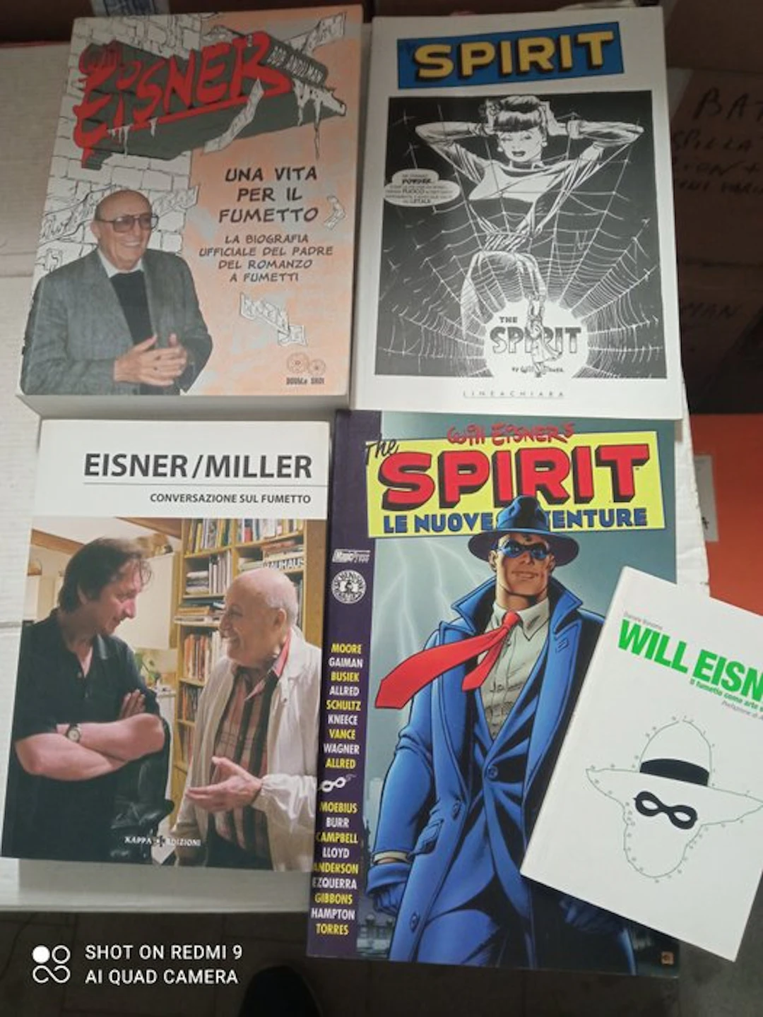 Will eisner - fumetti e saggi assortiti - 5 Album - First edition - 2003
