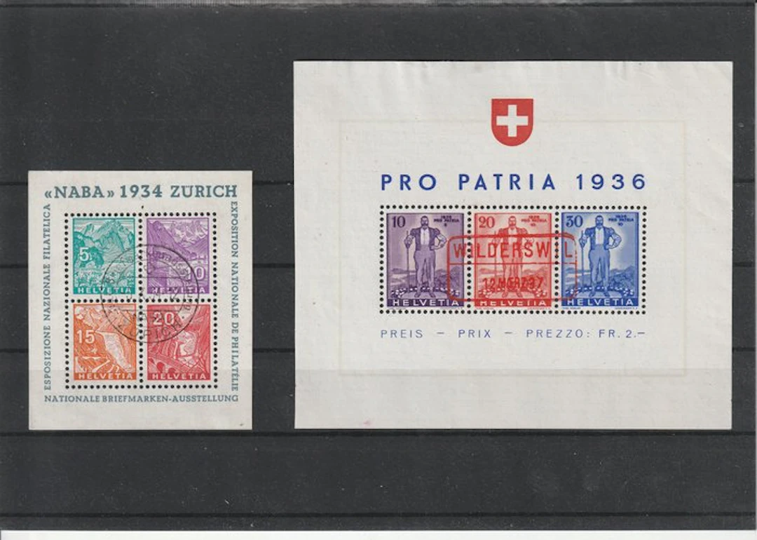 Switzerland 1934/1962 - All block issuances from this...