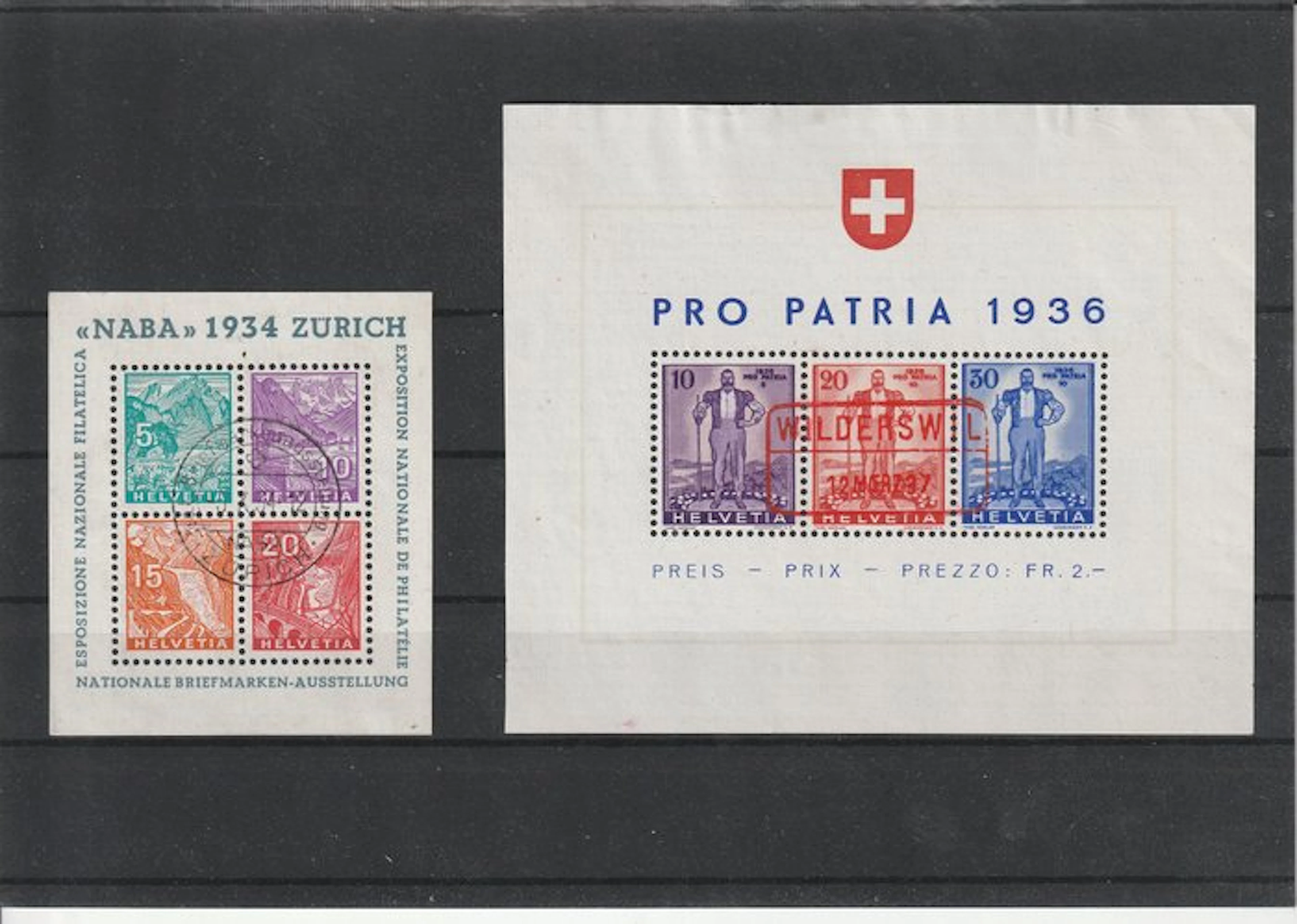 Switzerland 1934/1962 - All block issuances from this...