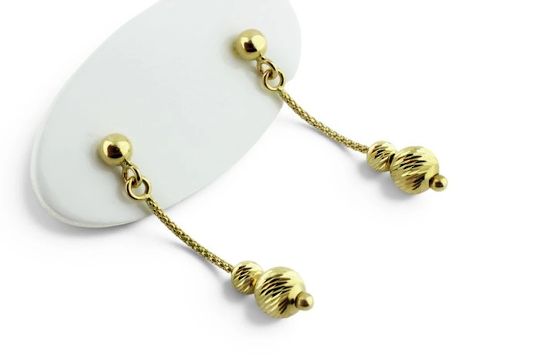 Earrings - 18 kt. Yellow gold