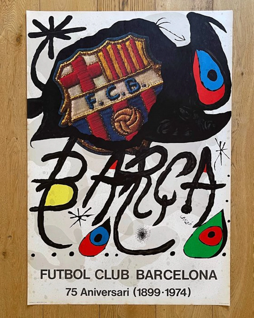 Joan Miró - Joan Miró – FC Barcelona 75 Aniversari (1899–1974) – 1974 - 1970s
