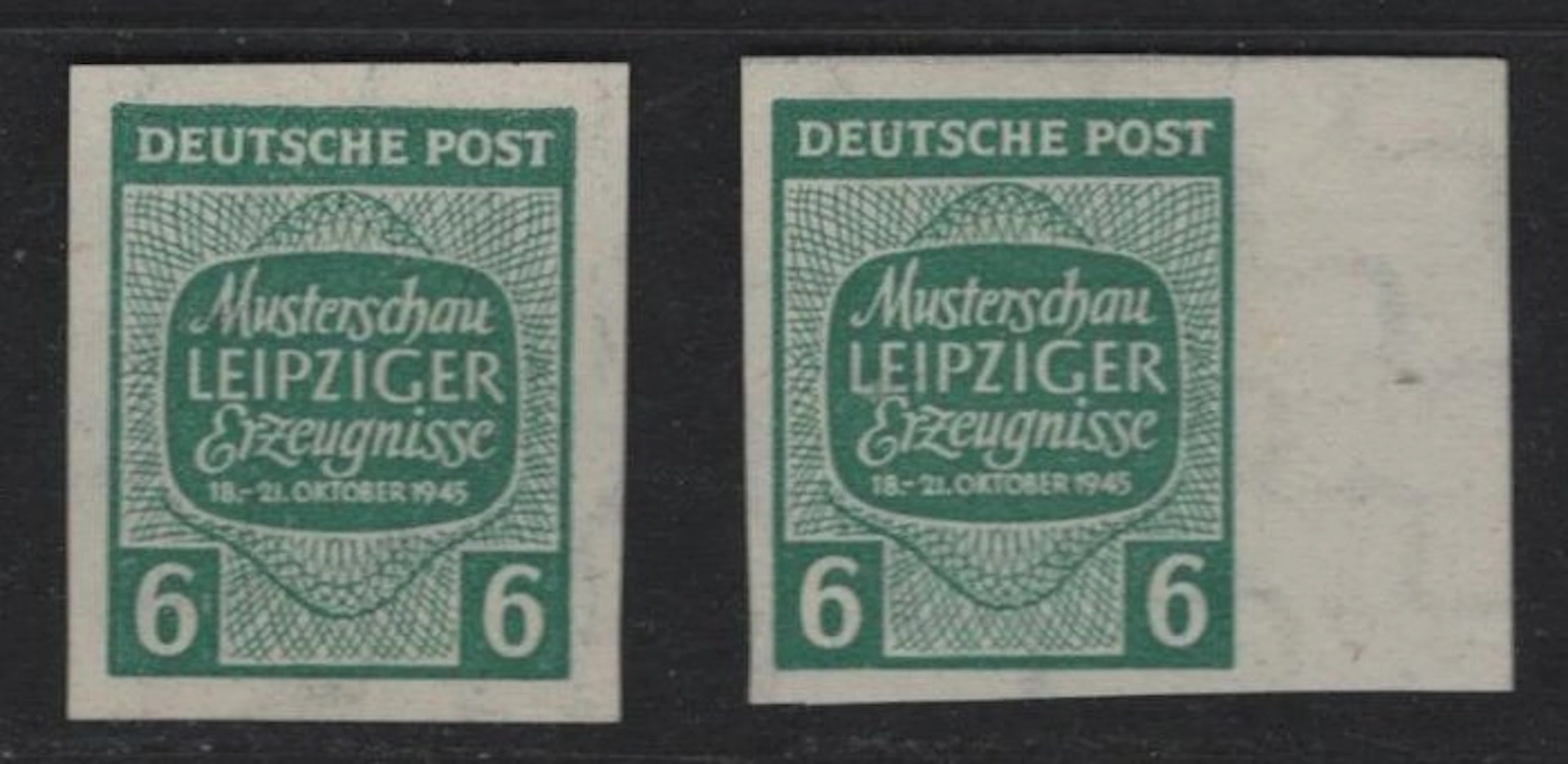 Allied Occupation - Germany (Soviet zone) 1946 - Two...