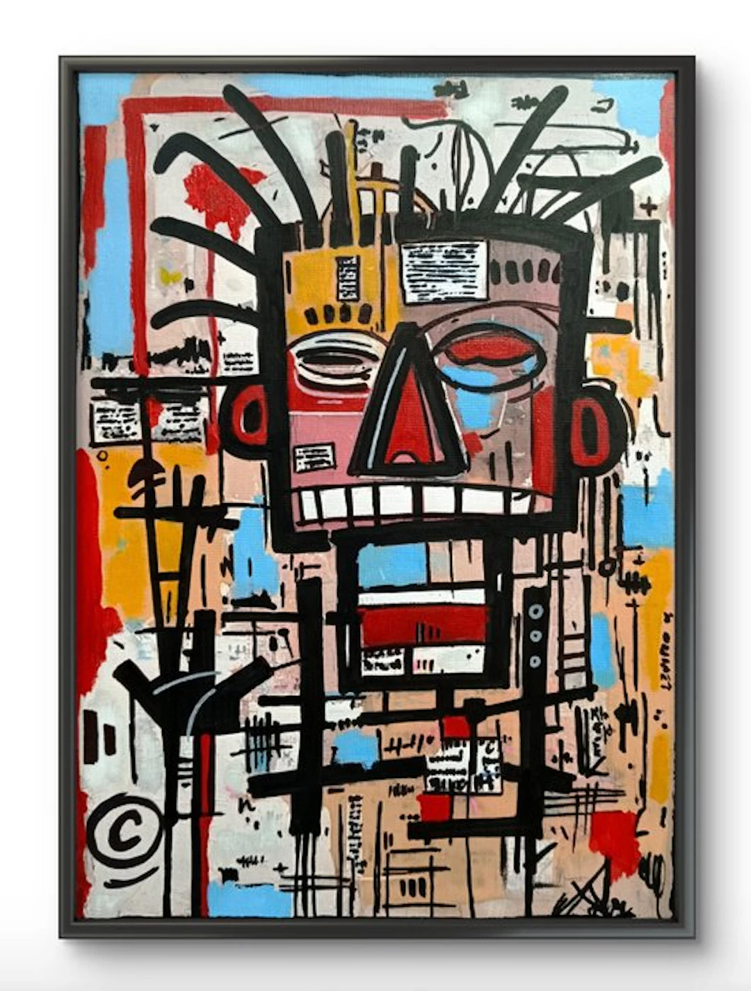 Le Viro (1983) - 'Chiscado' (Original Artwork on canvas)