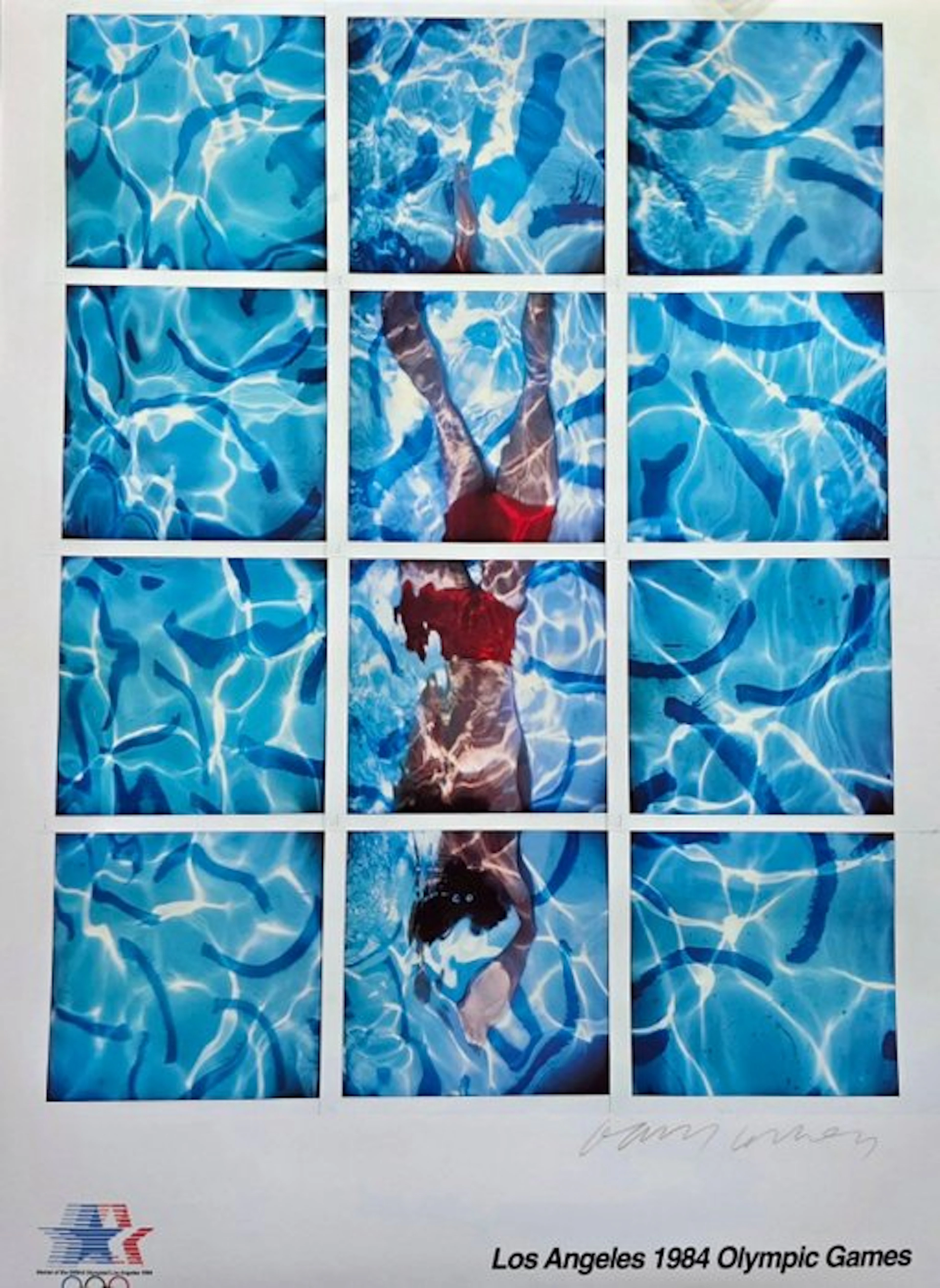 David Hockney (1937-2026) -Affiche originale en...