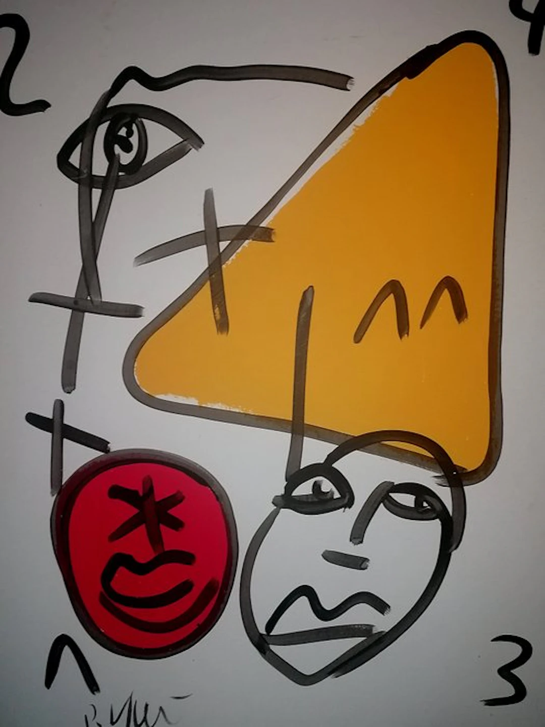 Peter Robert Keil (1942) - Expressive Darstellung