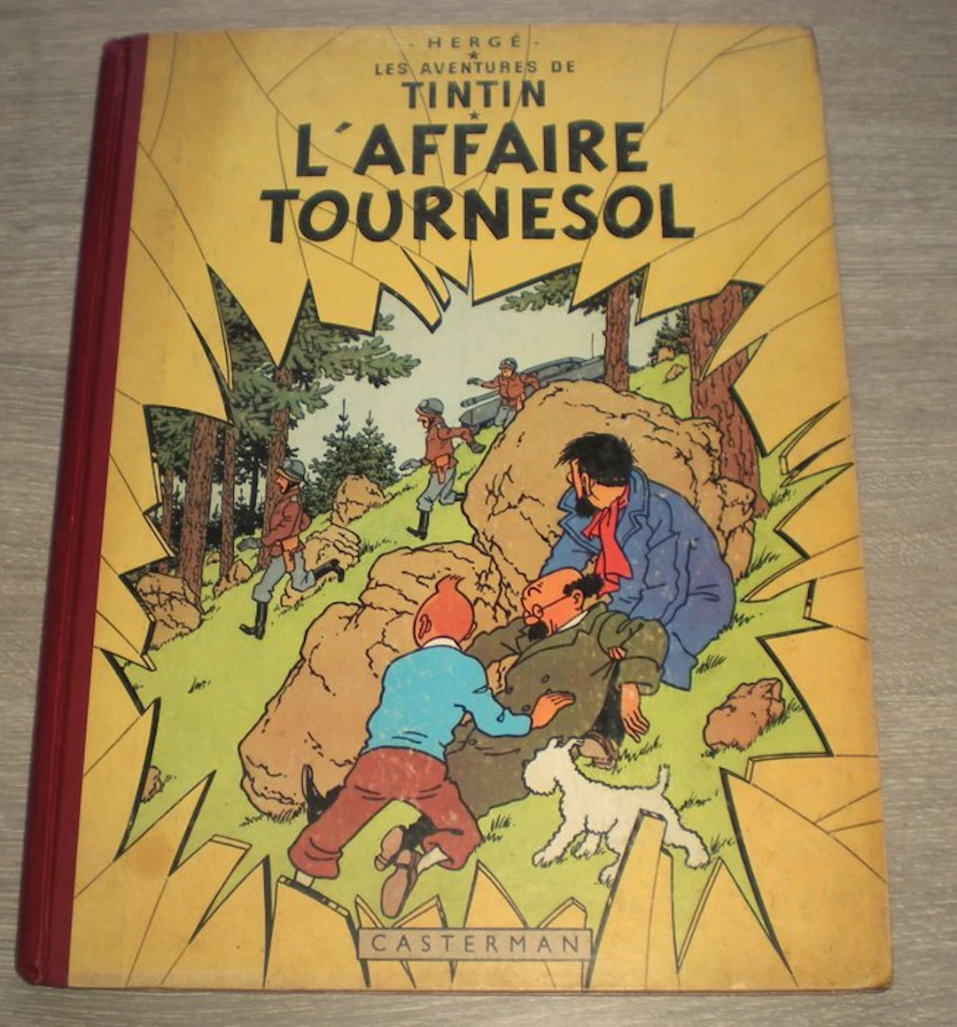 Tintin T18 E.O.B19 - L'Affaire Tournesol - 1 Album - First French