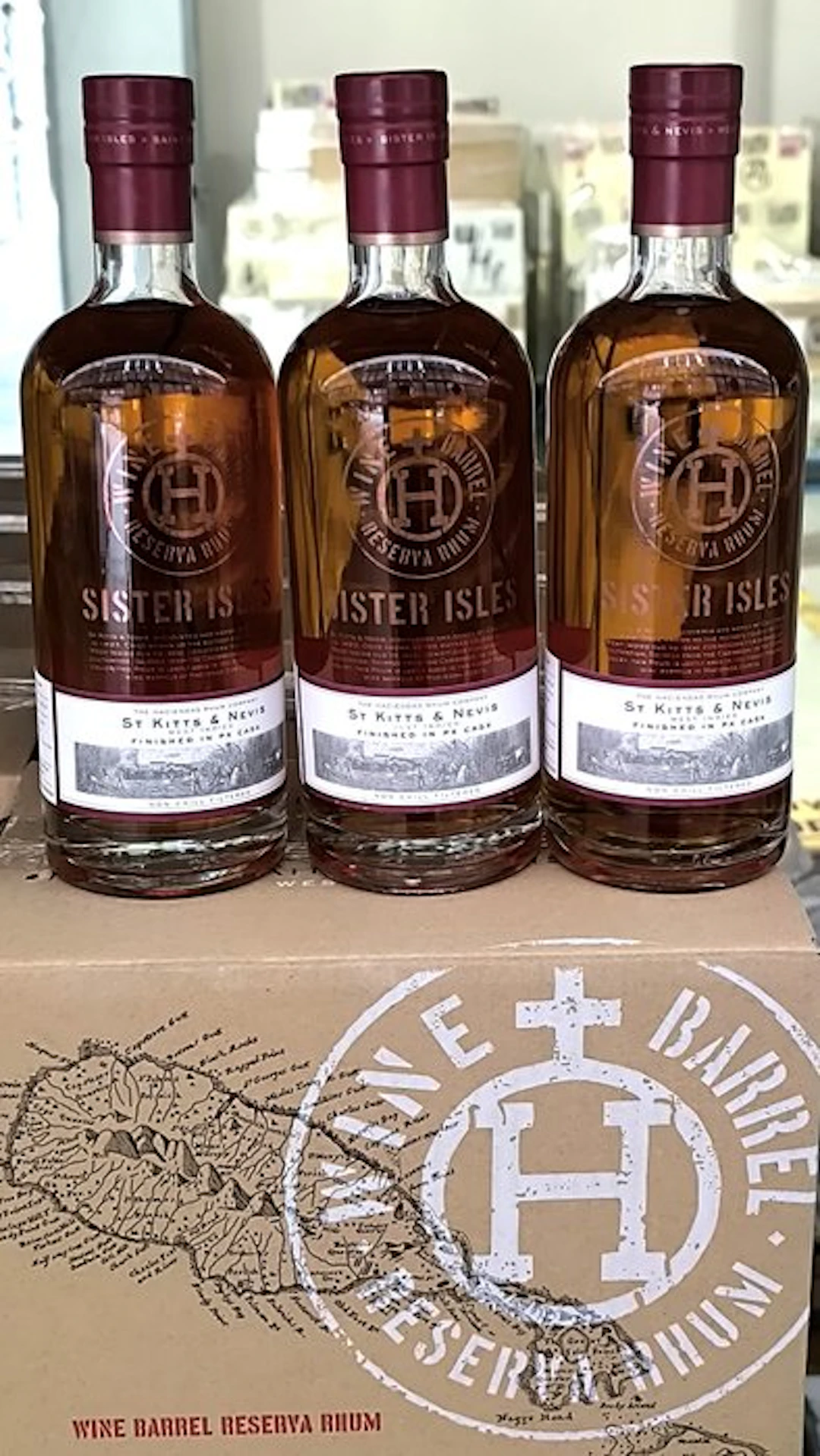 Sister Isles The Haciendas Rum Company - PX Cask - 70cl - 3 bottles