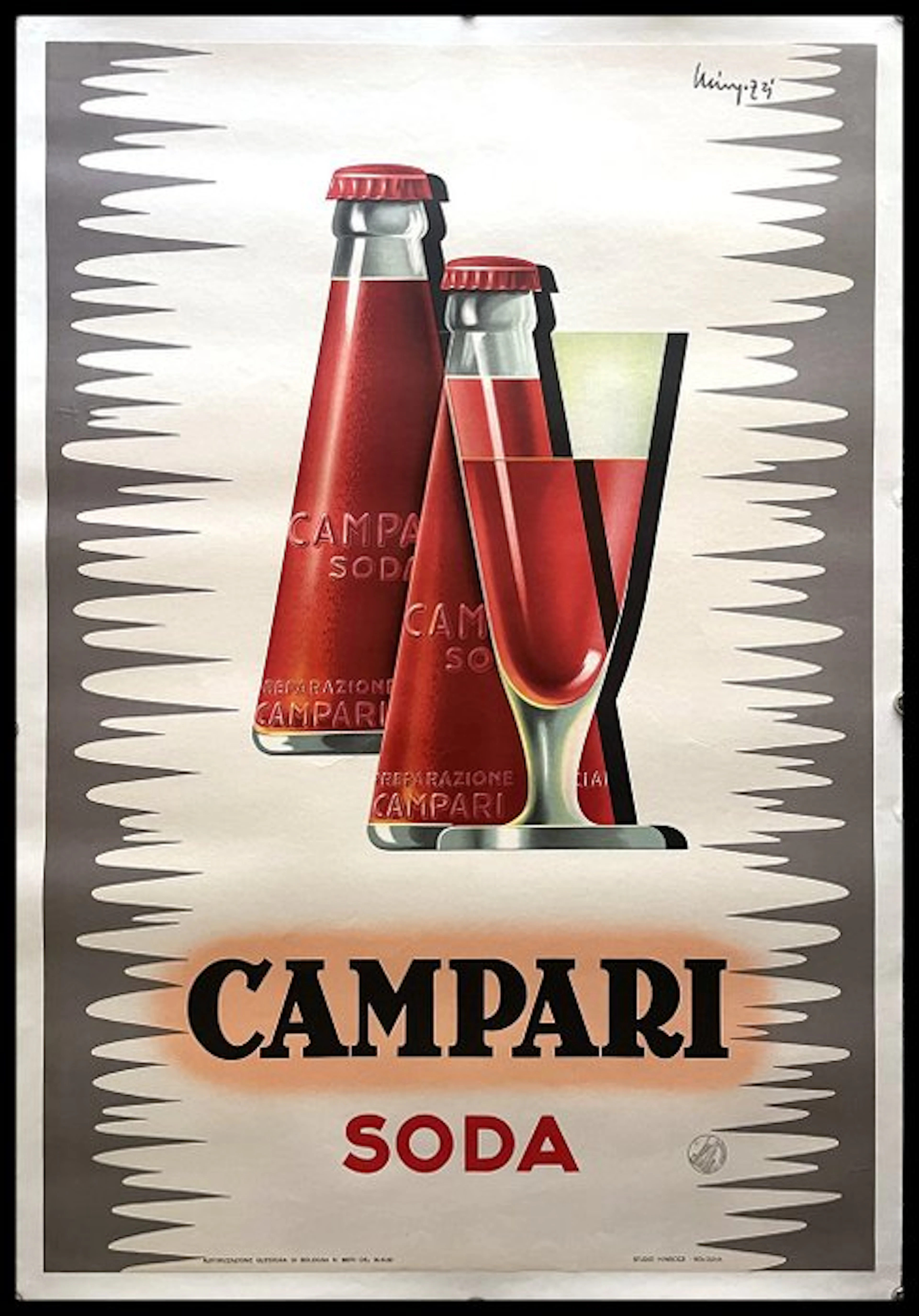 Anonymous - Mingozzi - Campari Soda - 1950s