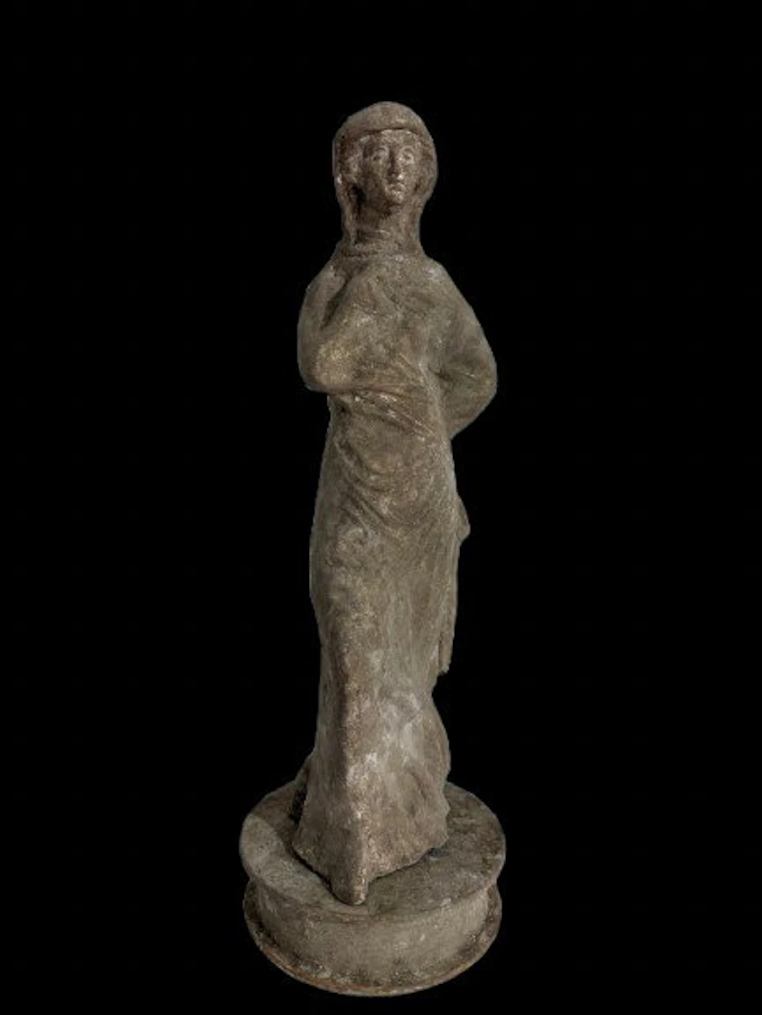 Replica of an Ancient Greek Terracotta tanagra - 0.37 cm