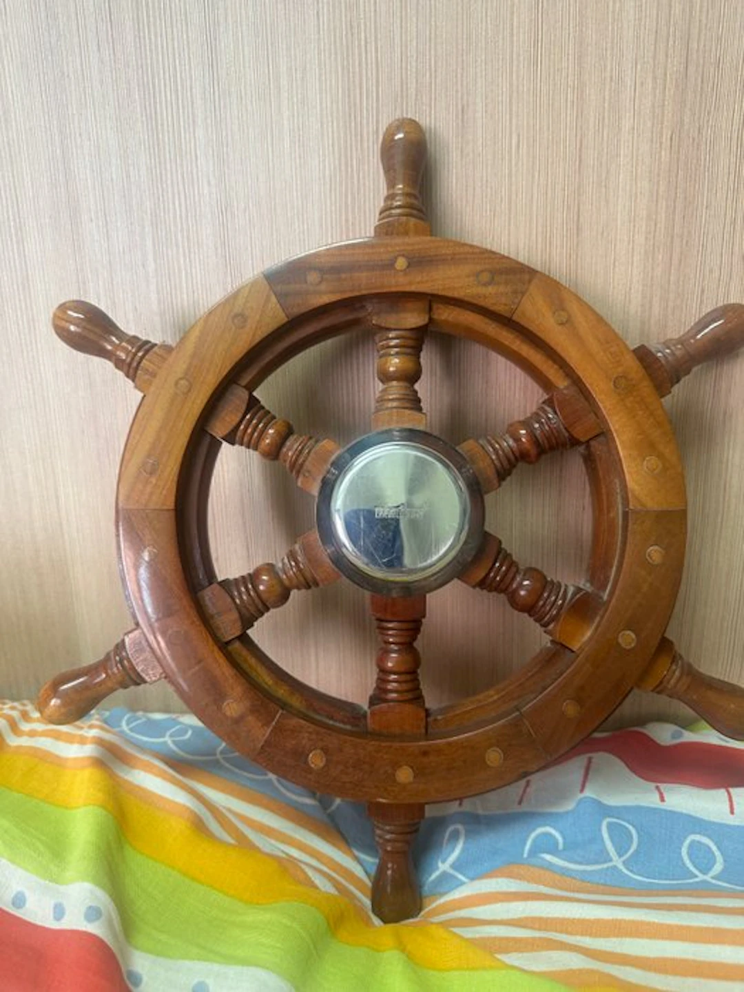 Maritime object - 400 - Wood- Wooden boat rudder