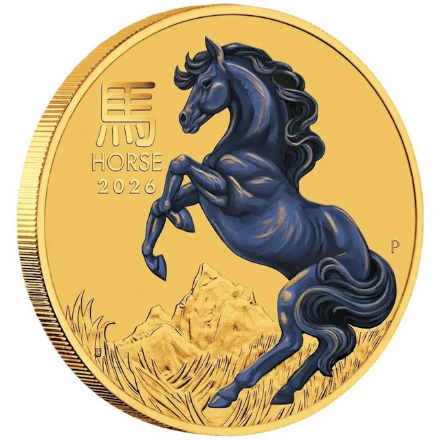 1/10 oz - Gold .999 - 2026 Australien Lunar Series III...