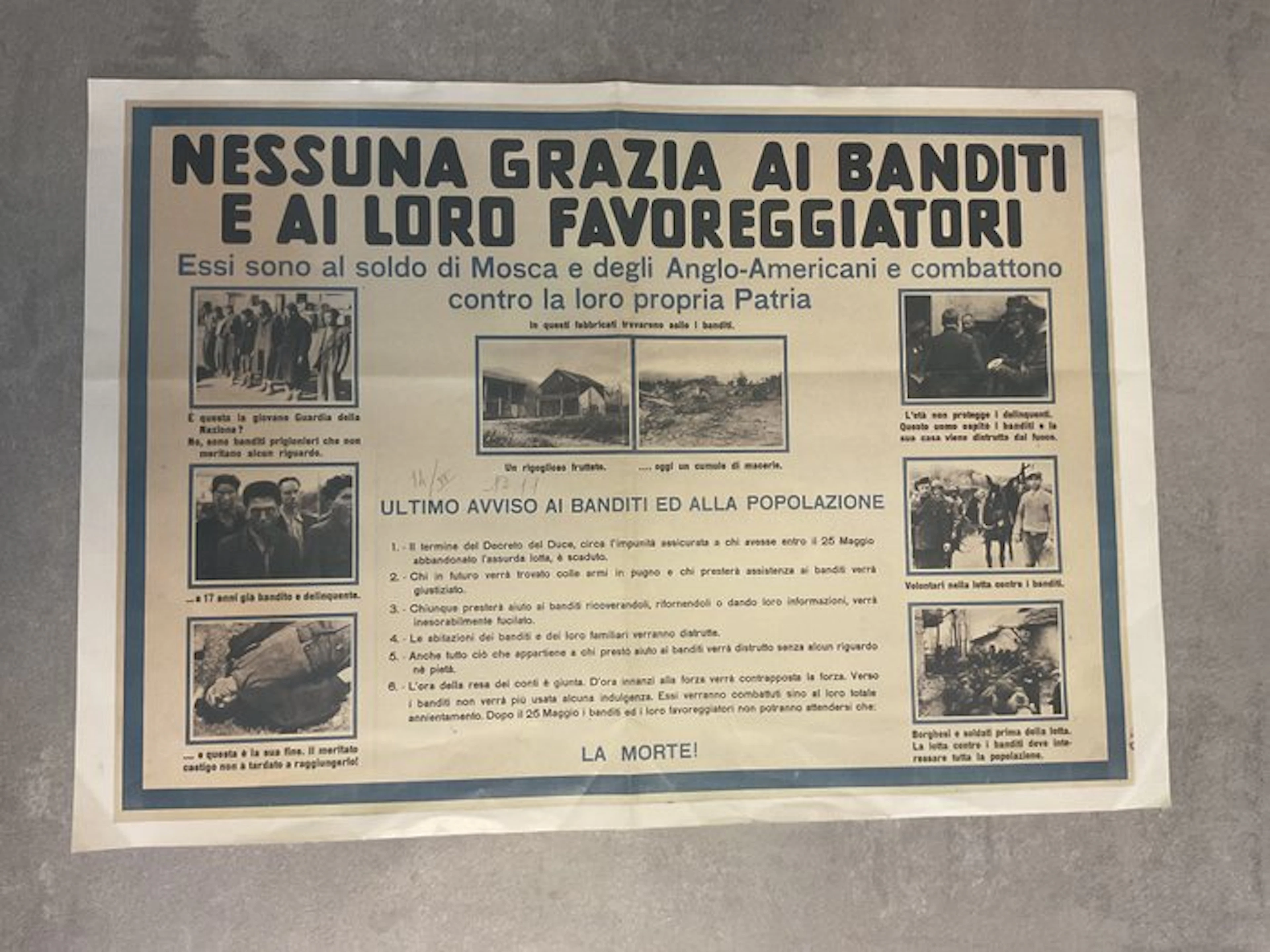 Ufficio Propaganda RSI / Comando Germanico 1944 - RSI...