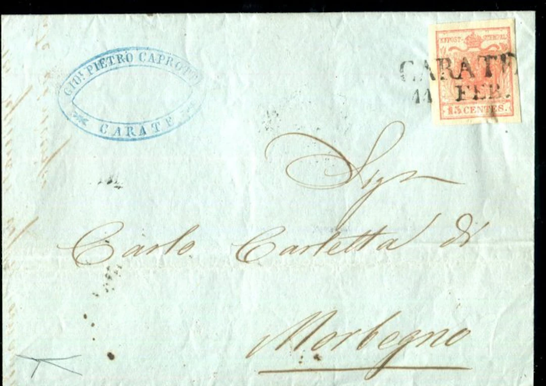 Italian Ancient States - Lombardo Veneto 1850 - The rare...