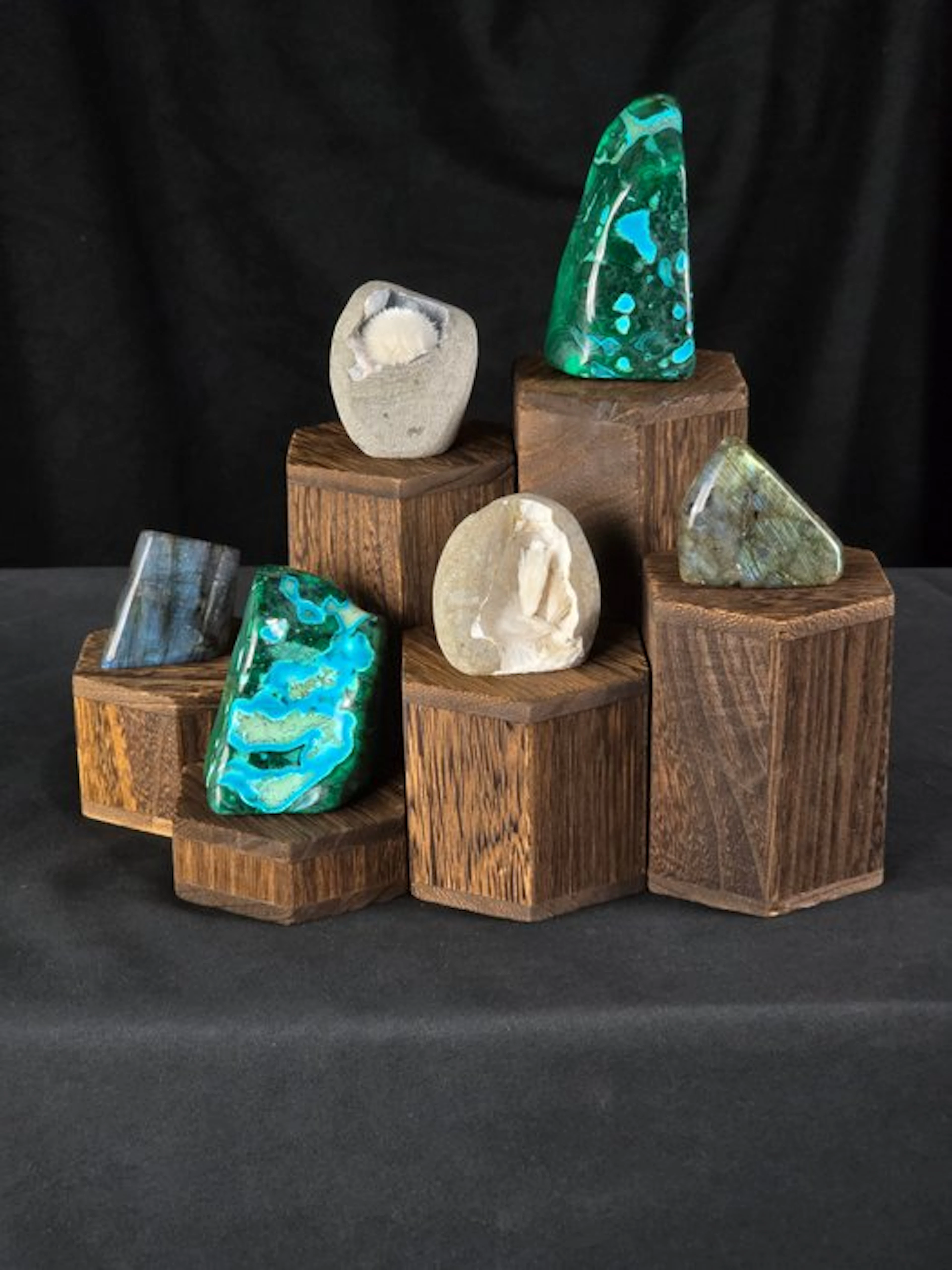 Lotto minerali dal mondo Geode- 1190 g
