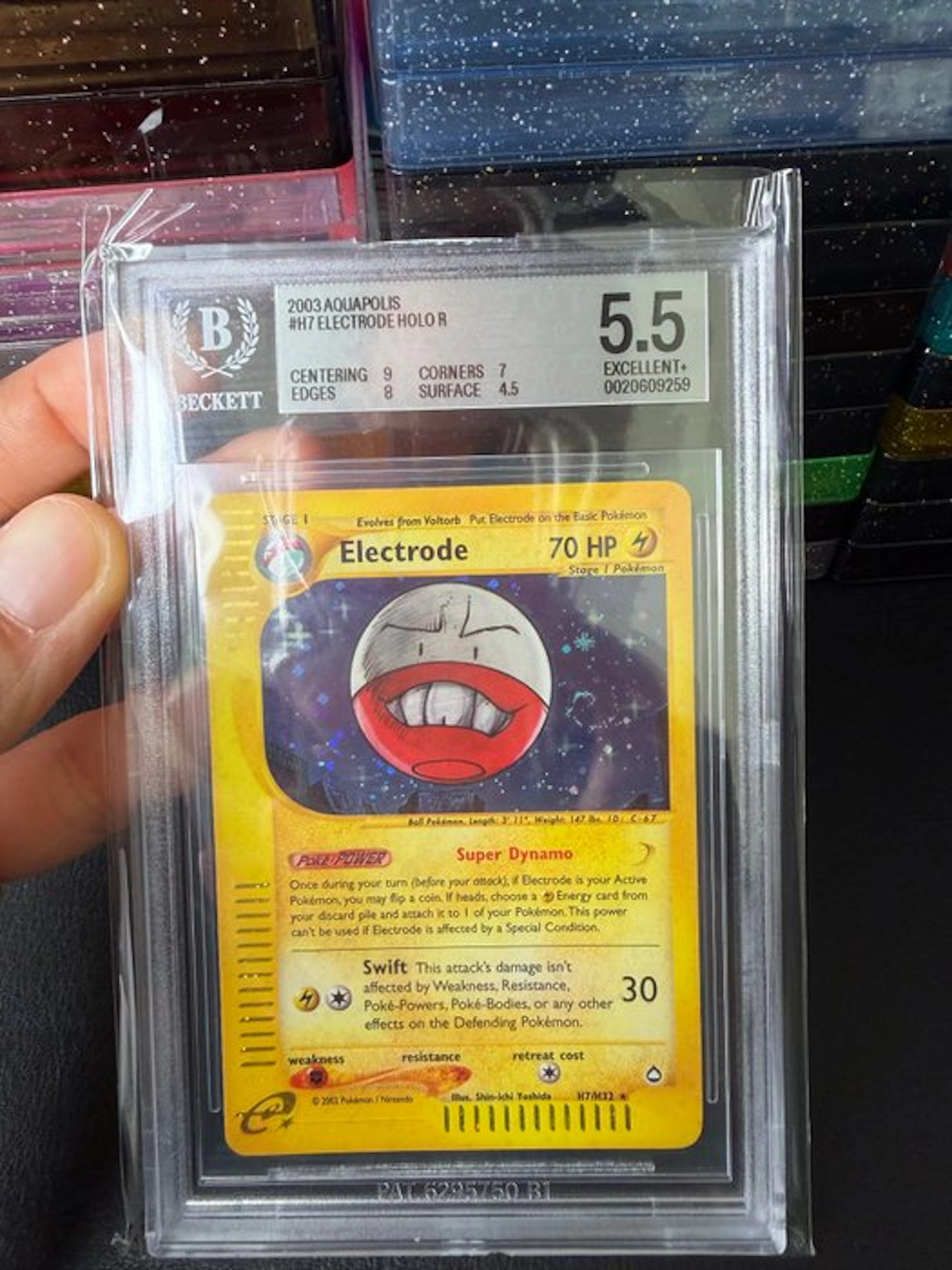 Pokémon - 1 Graded card - Electrode 17 Foil