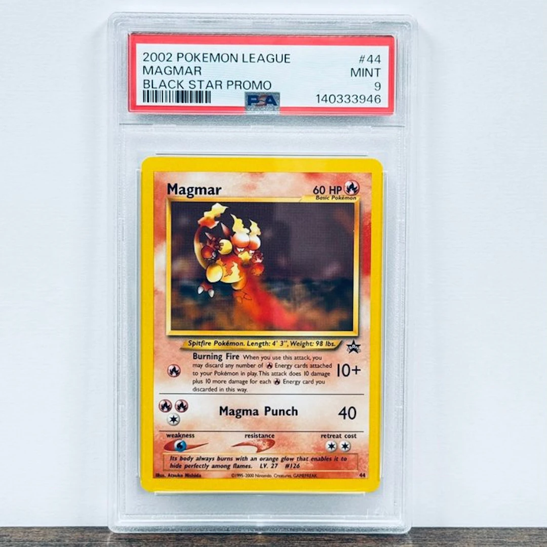 Pokémon Graded card - Magmar 44 – Pokémon - PSA 9