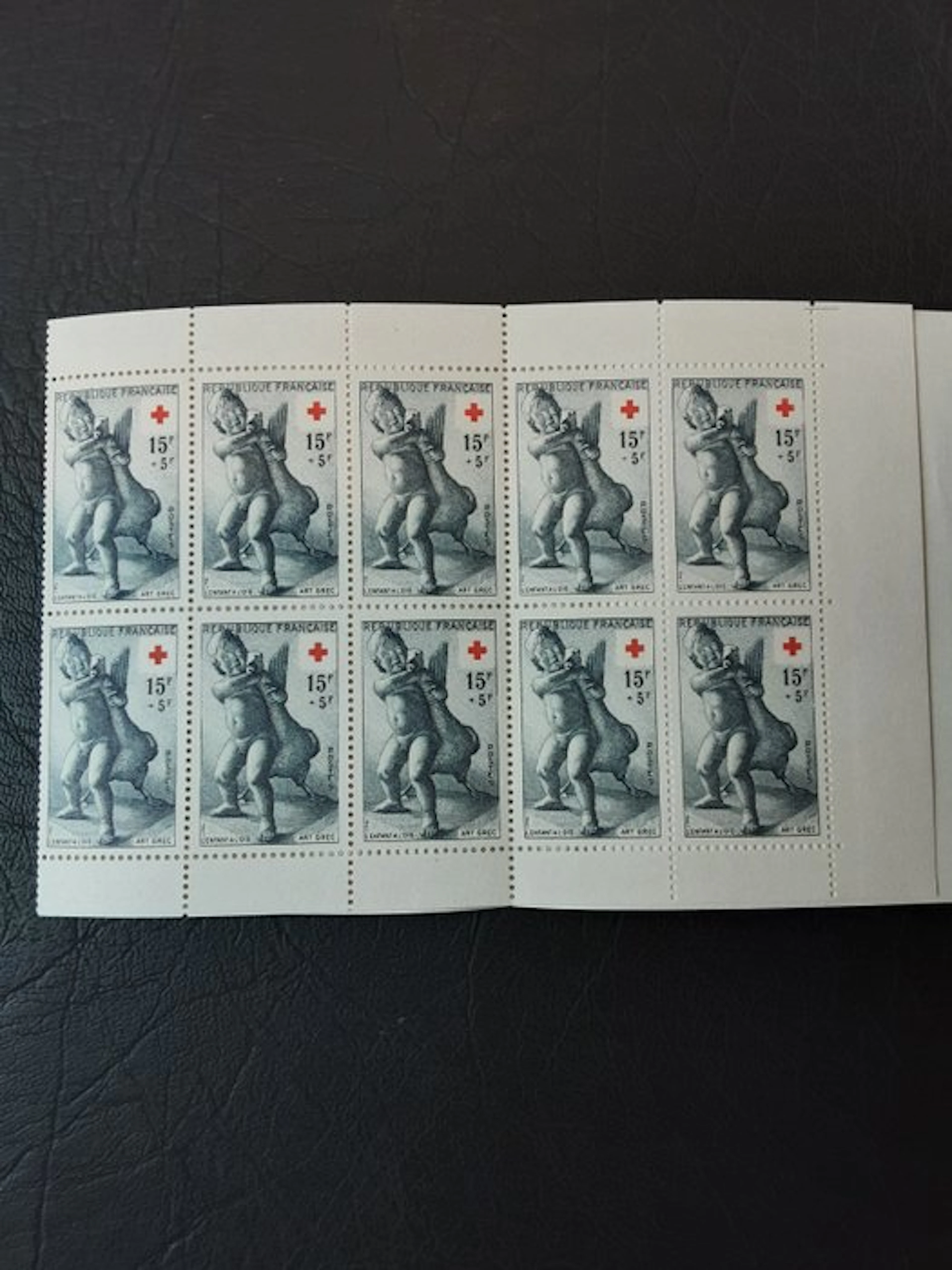 France 1955/1955 - Red Cross booklet 1955 N** - YetT