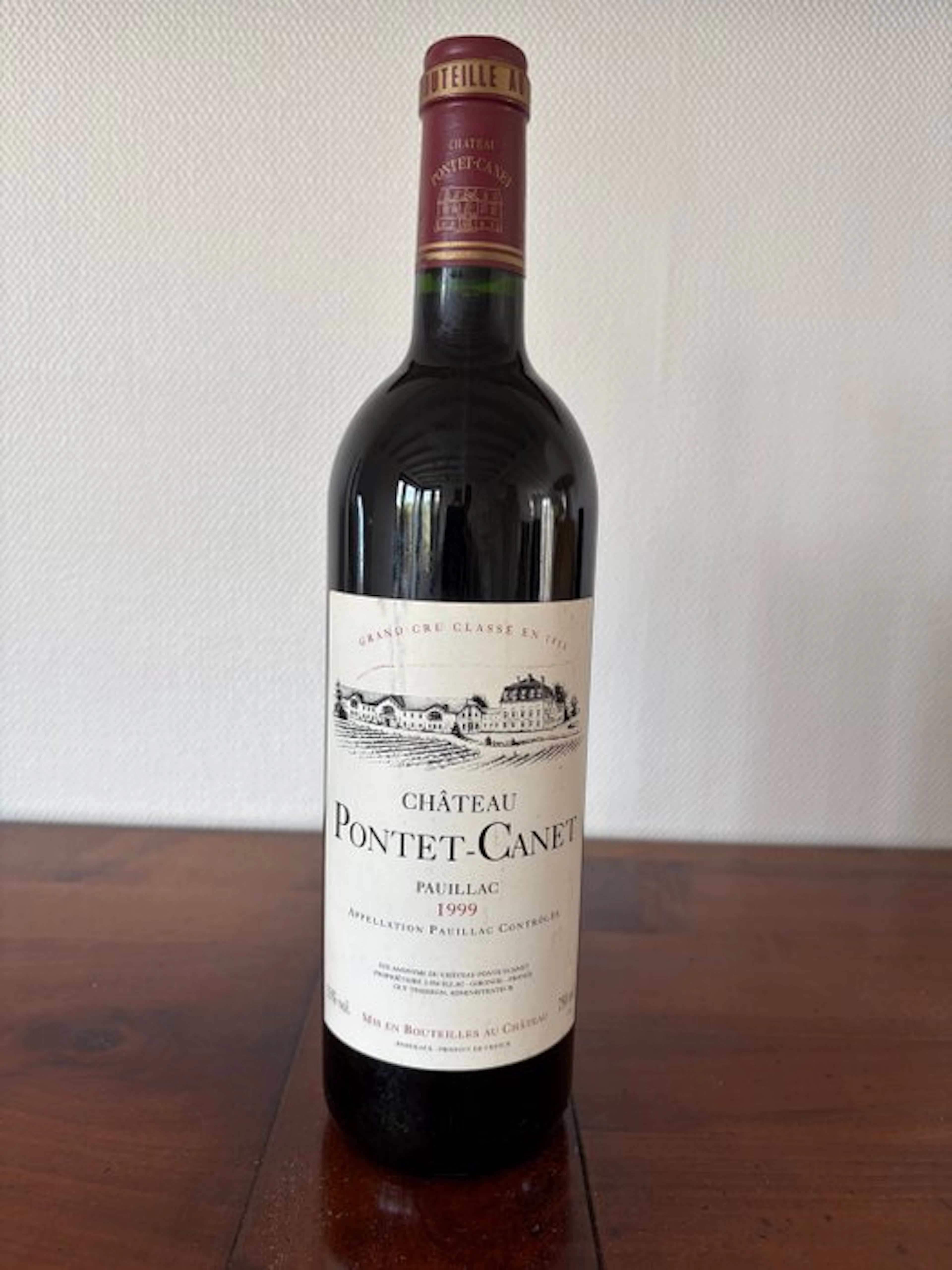 1999 Château Pontet Canet - Pauillac 5ème Grand Cru Classé - 1 Bottle (0.75L)