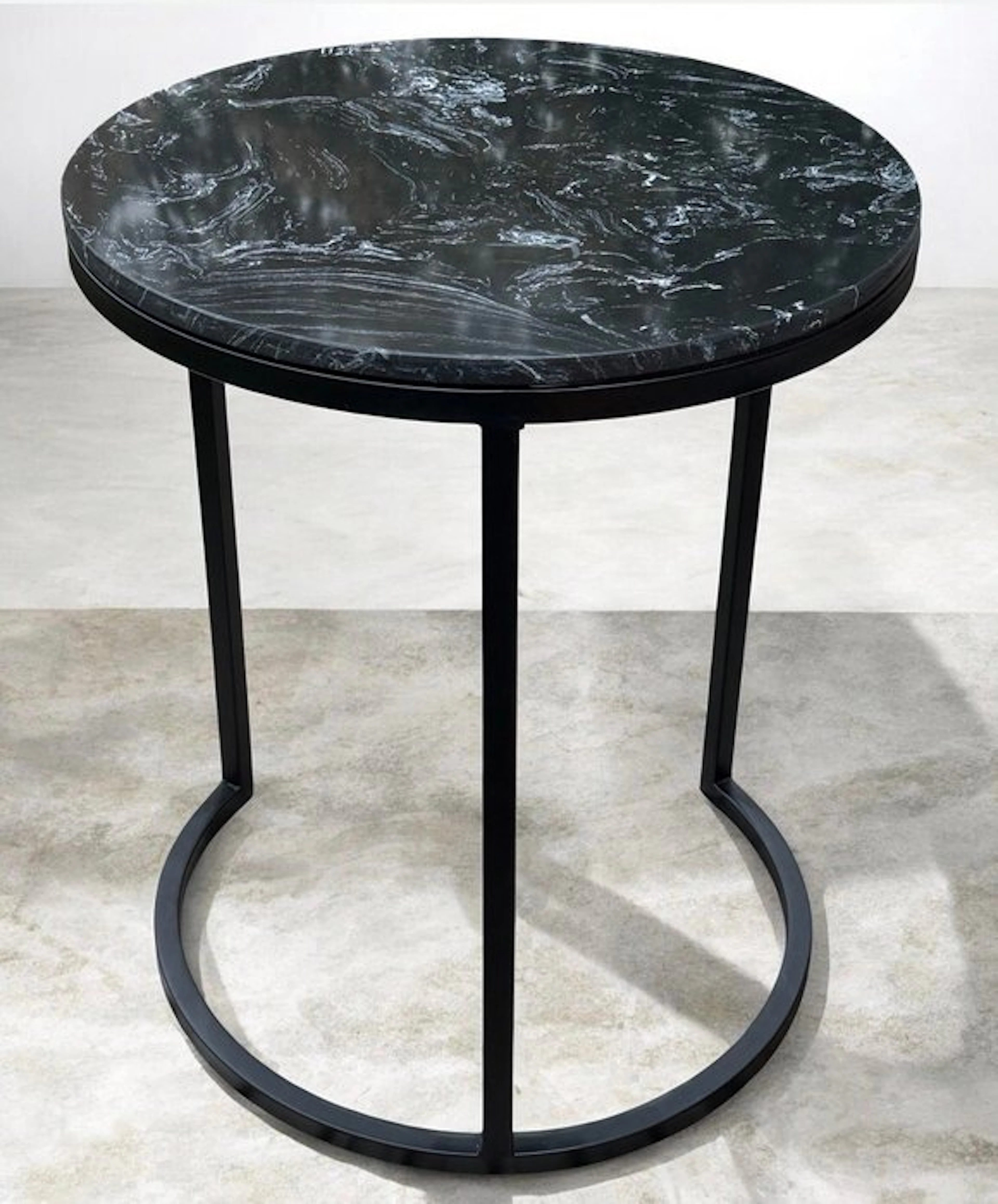 Side table - Granite, Steel - Bladder diameter 41 cm