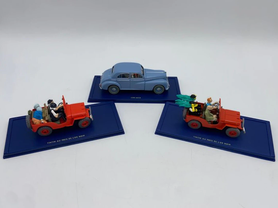 Atlas 1:43 - Model car (3) - Tintin – "Tintin in the Land...