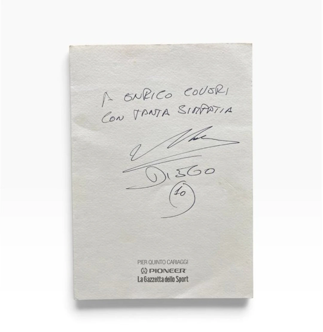 Diego Maradona - Menu Card