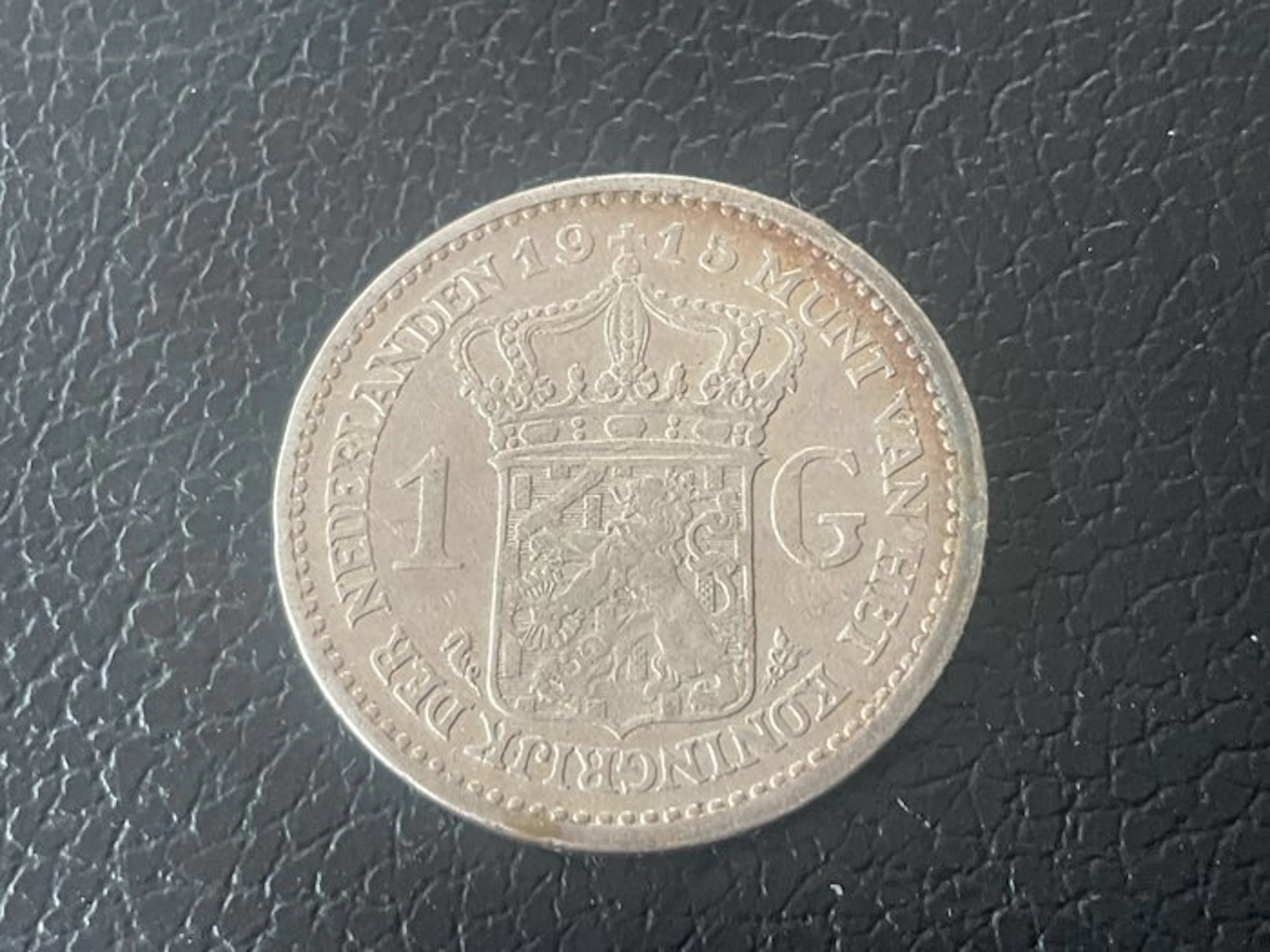 Netherlands. Wilhelmina. 1 Gulden 1915 (No reserve price)