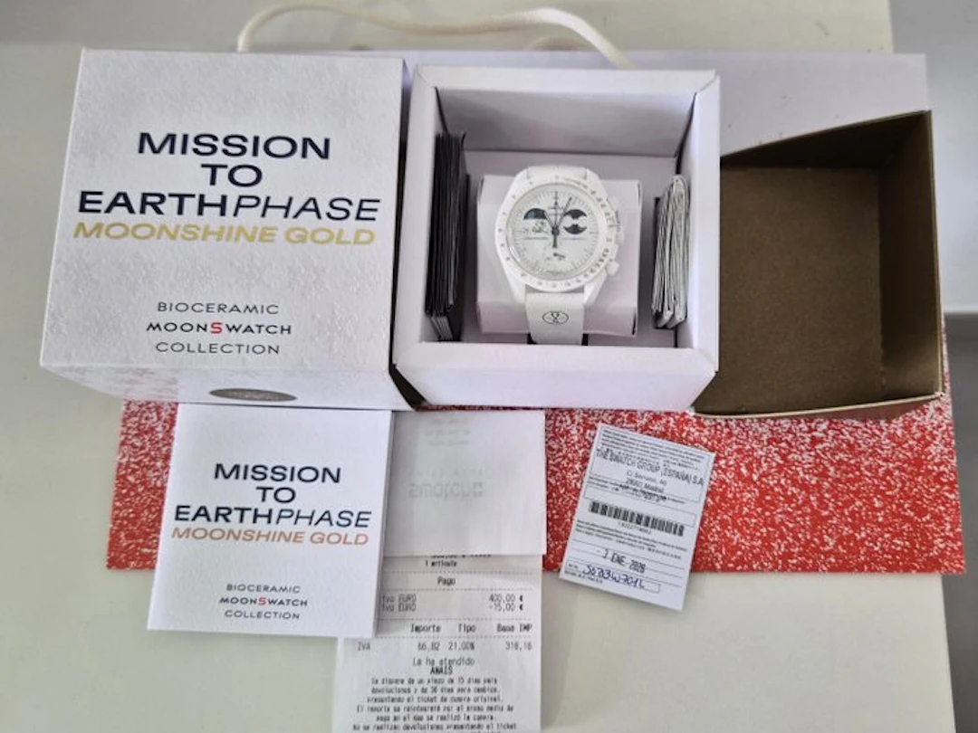 Omega - Mission to Earthphase Moonshine Gold Cold Moon...