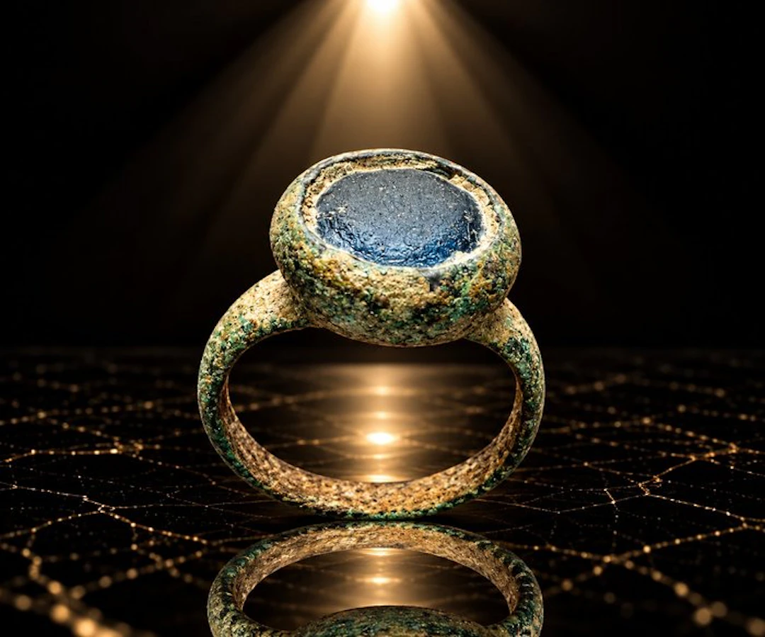 Medieval Bronze “The Sapphire of the Night” — Enigmatic...