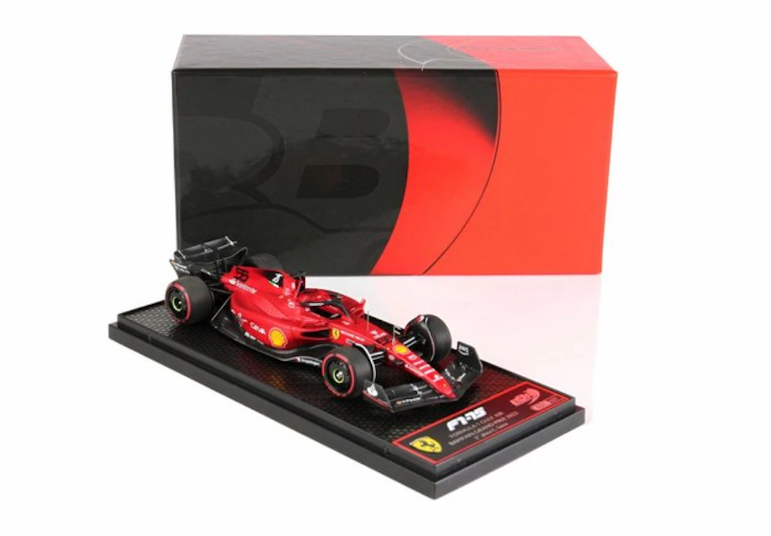 BBR 1:43 - Model race car - Ferrari F1-75 GP Bahrein 2022 Sainz Jr. - BBRC275B