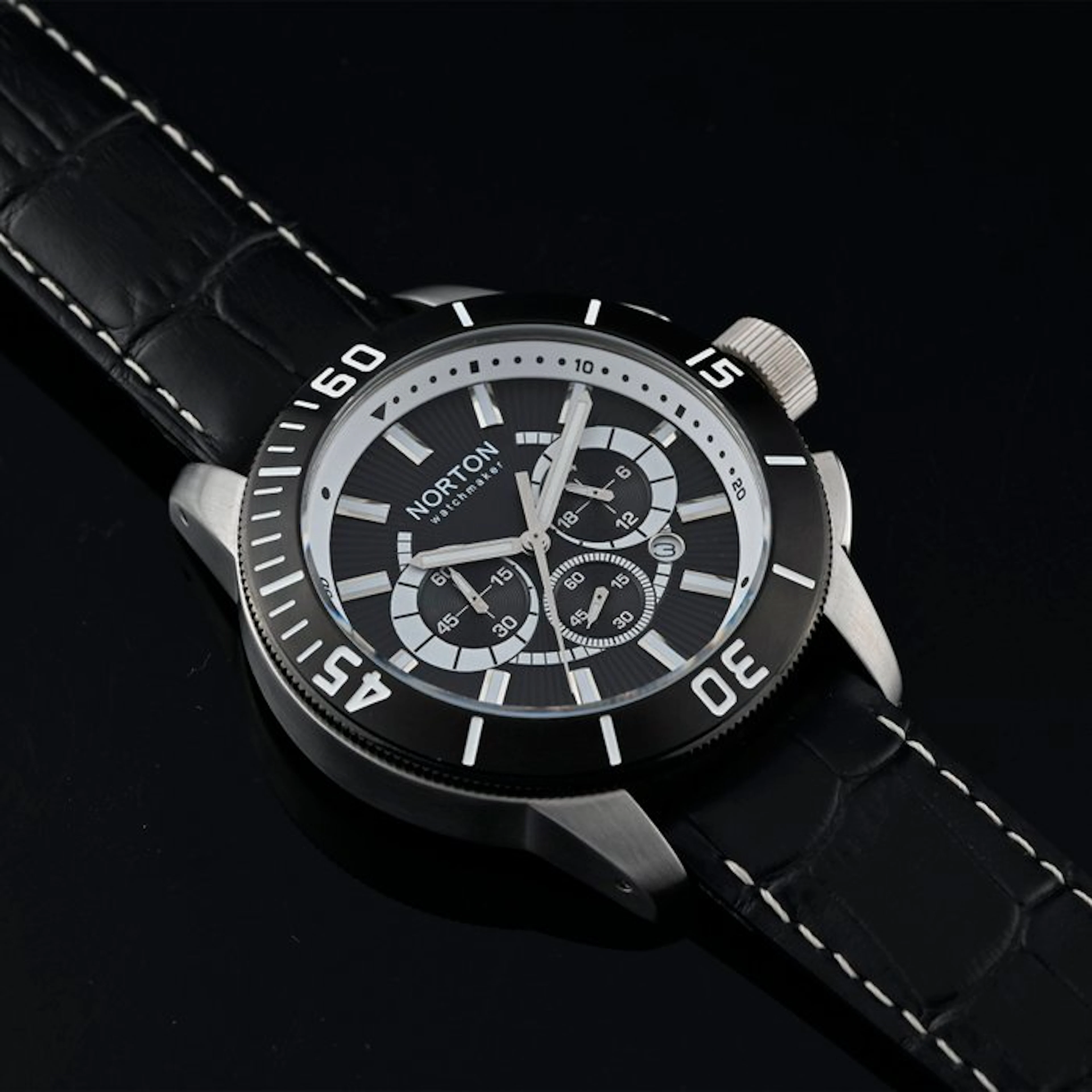Norton - Marano - Chronograph 46mm - Pelle - Limited...