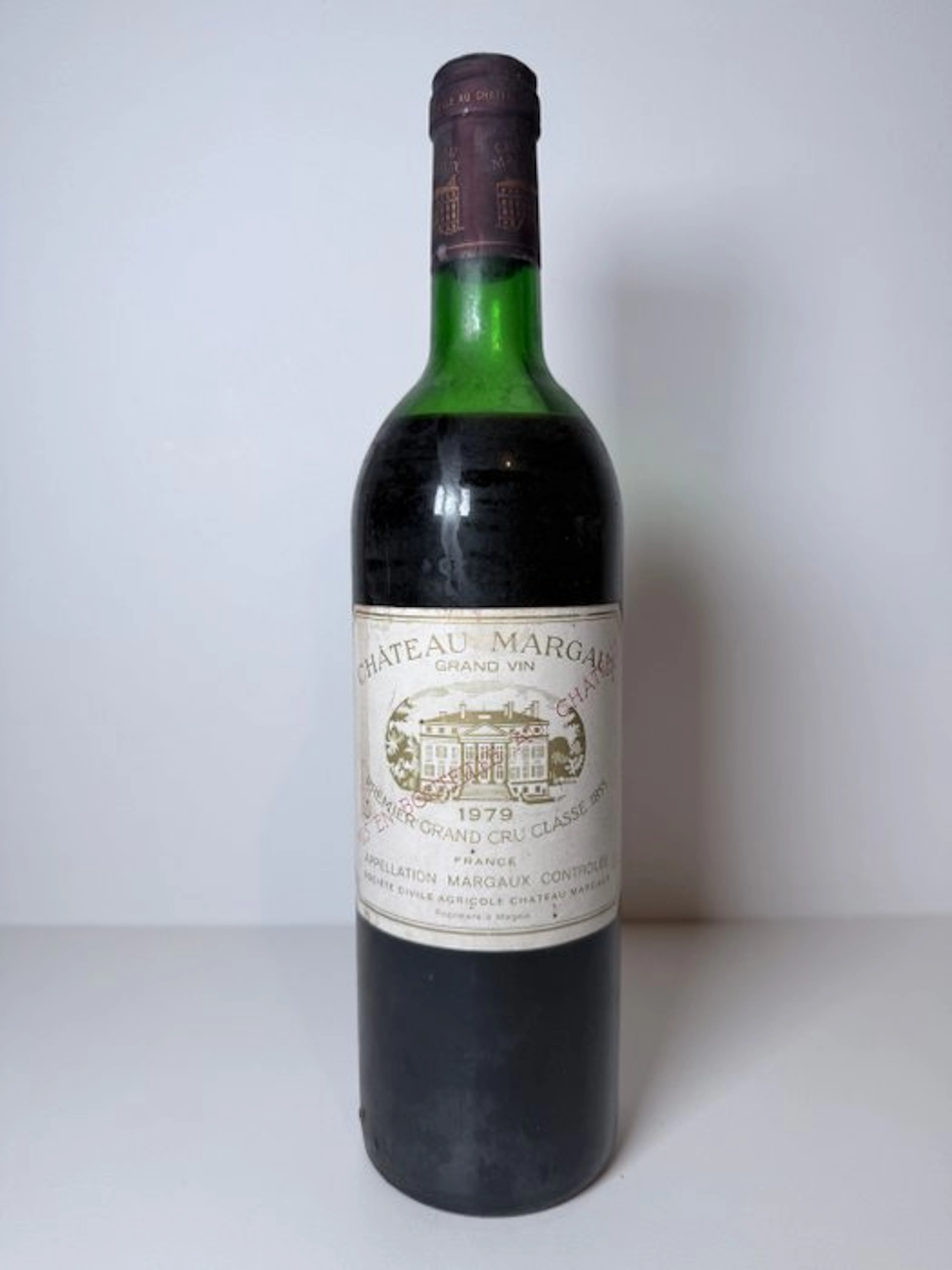 1979 Chateau Margaux - Margaux Premier Grand Cru Classé 1855 - 1 Bottle (0.75L)